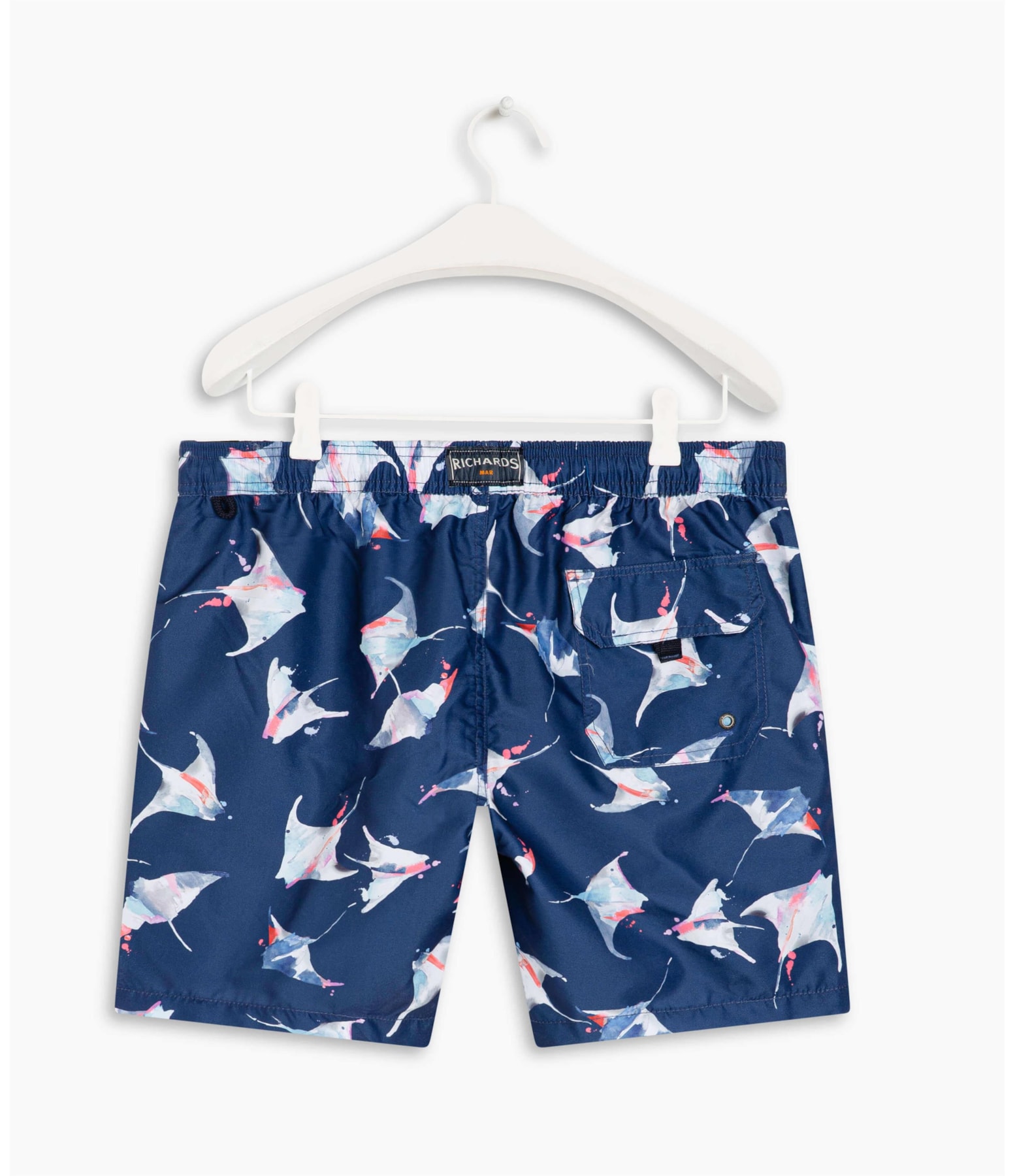 Short Praia Arraia Marinho