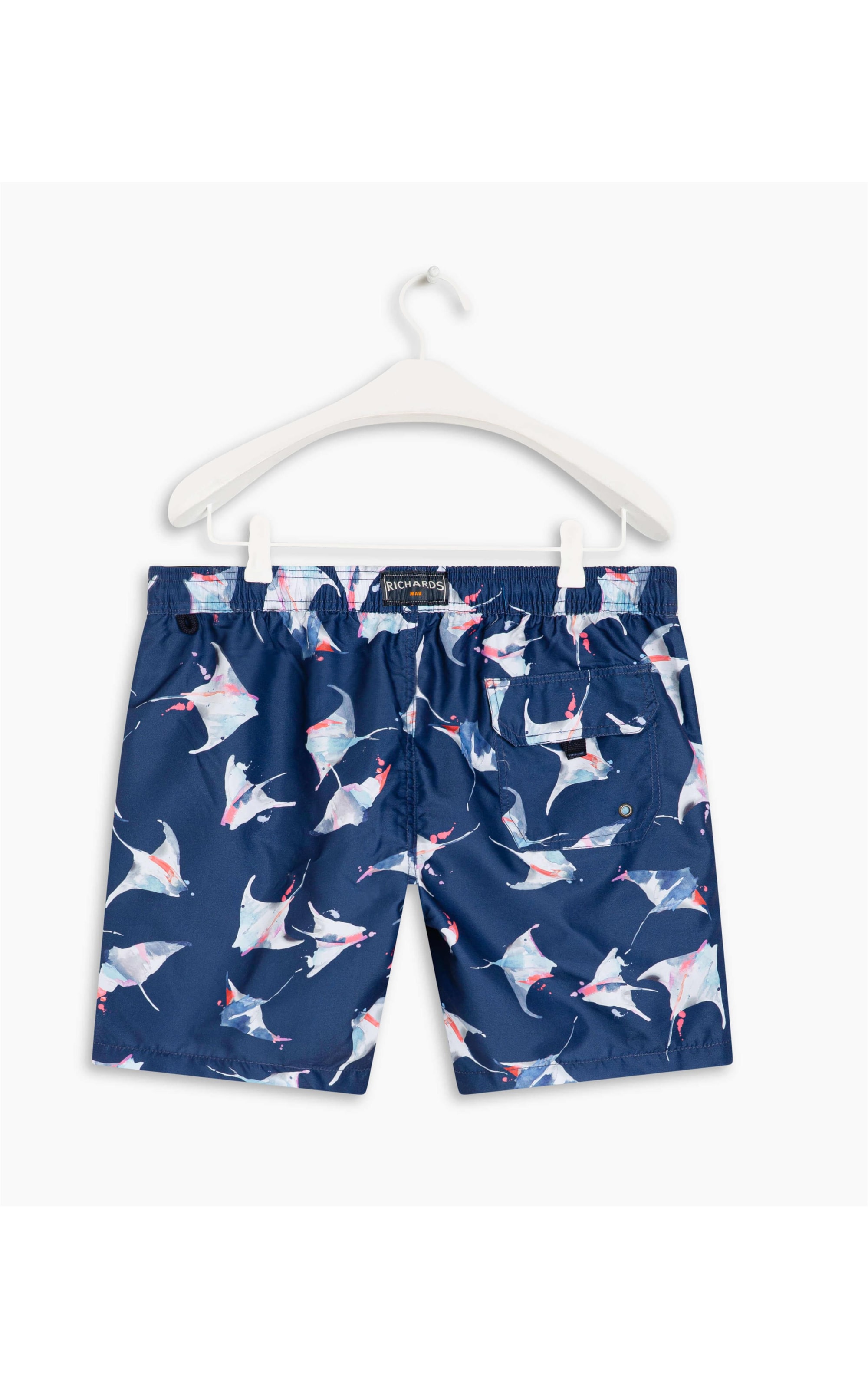 Short Praia Arraia Marinho