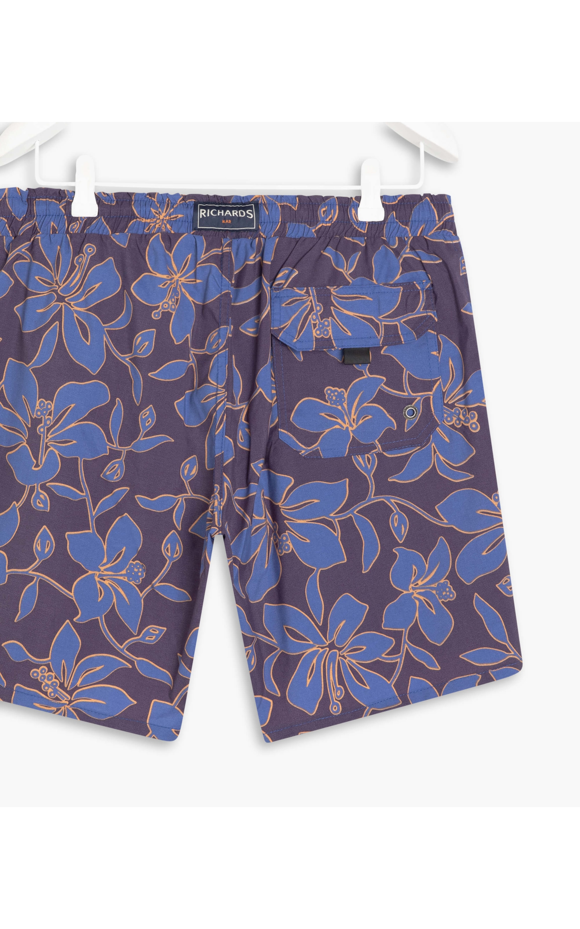 Short Praia Barcelona Purple Blue