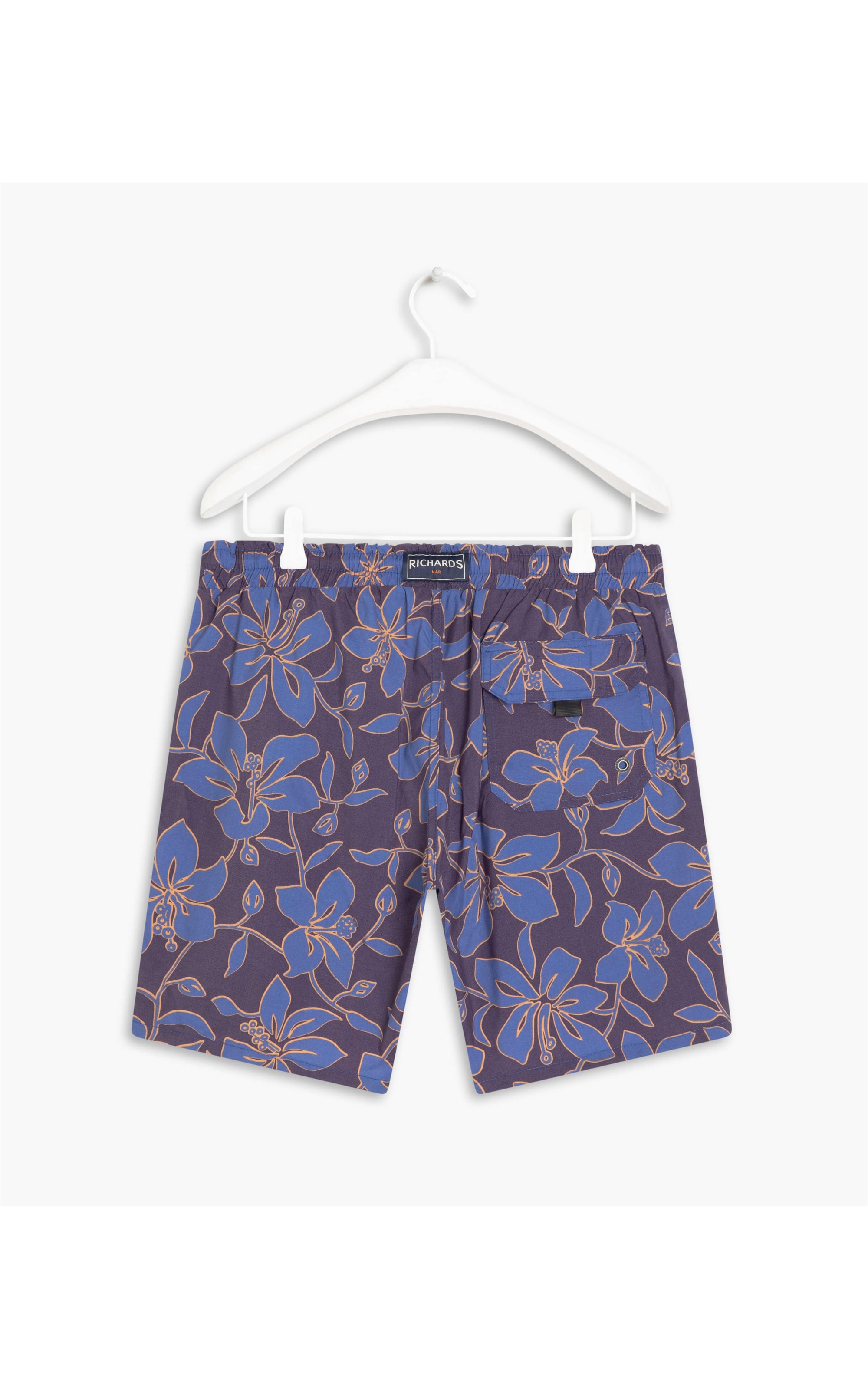 Short Praia Barcelona Purple Blue