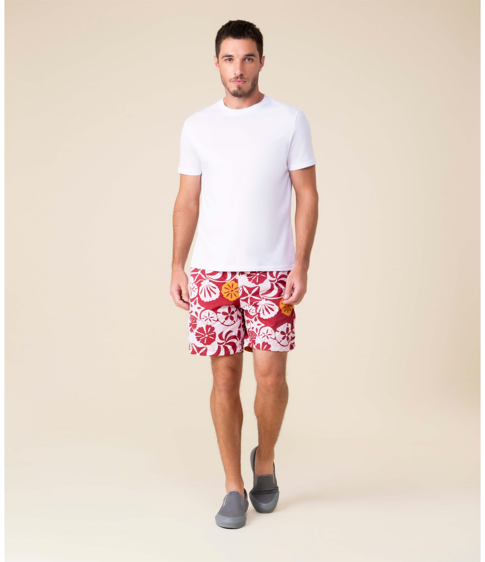 Short Praia Buzios Magenta