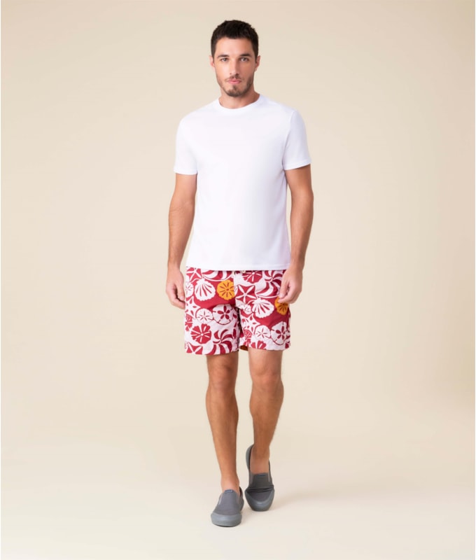 Short Praia Buzios Magenta