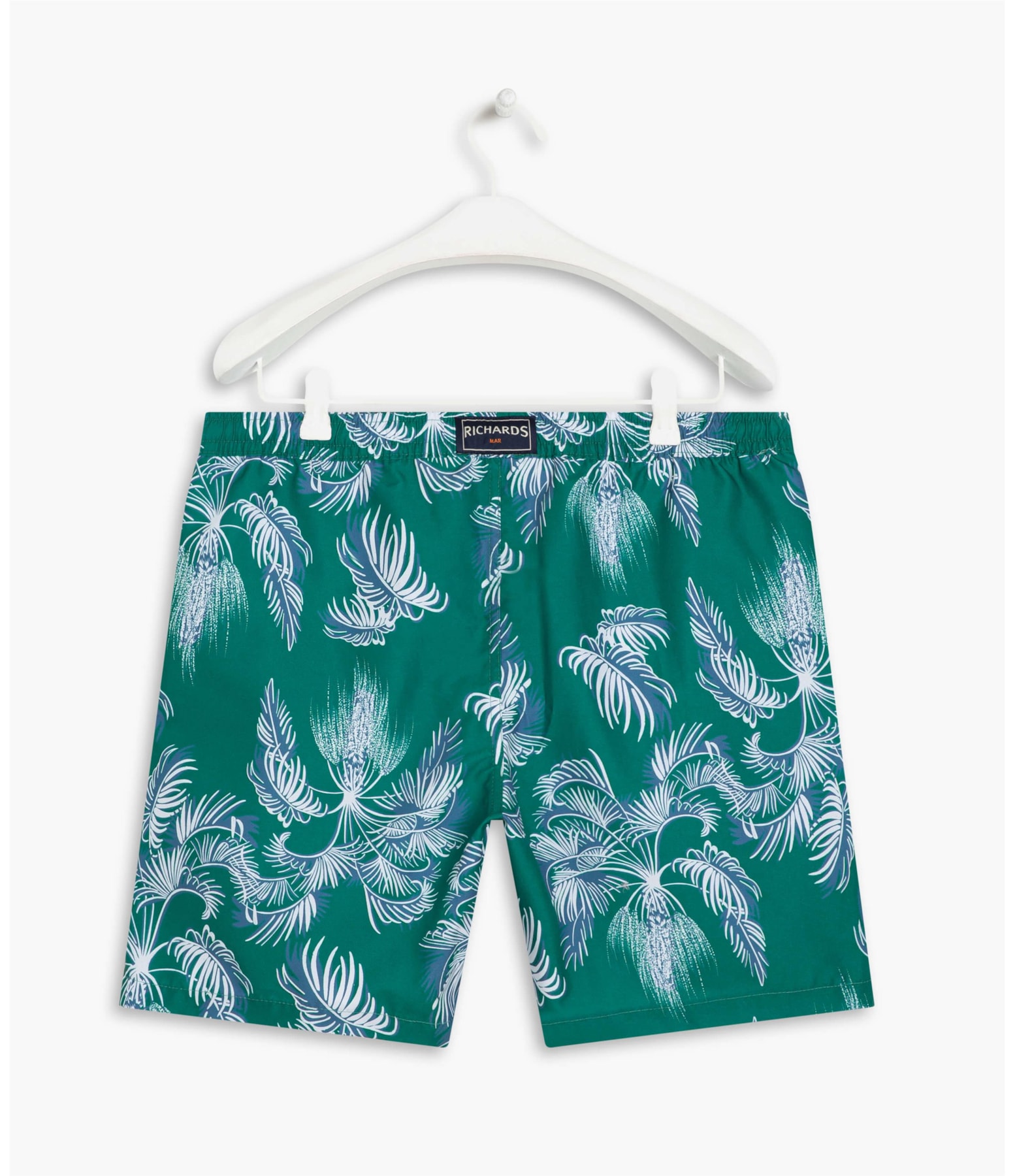  Short Praia Coqueiro Dots Verde Escuro