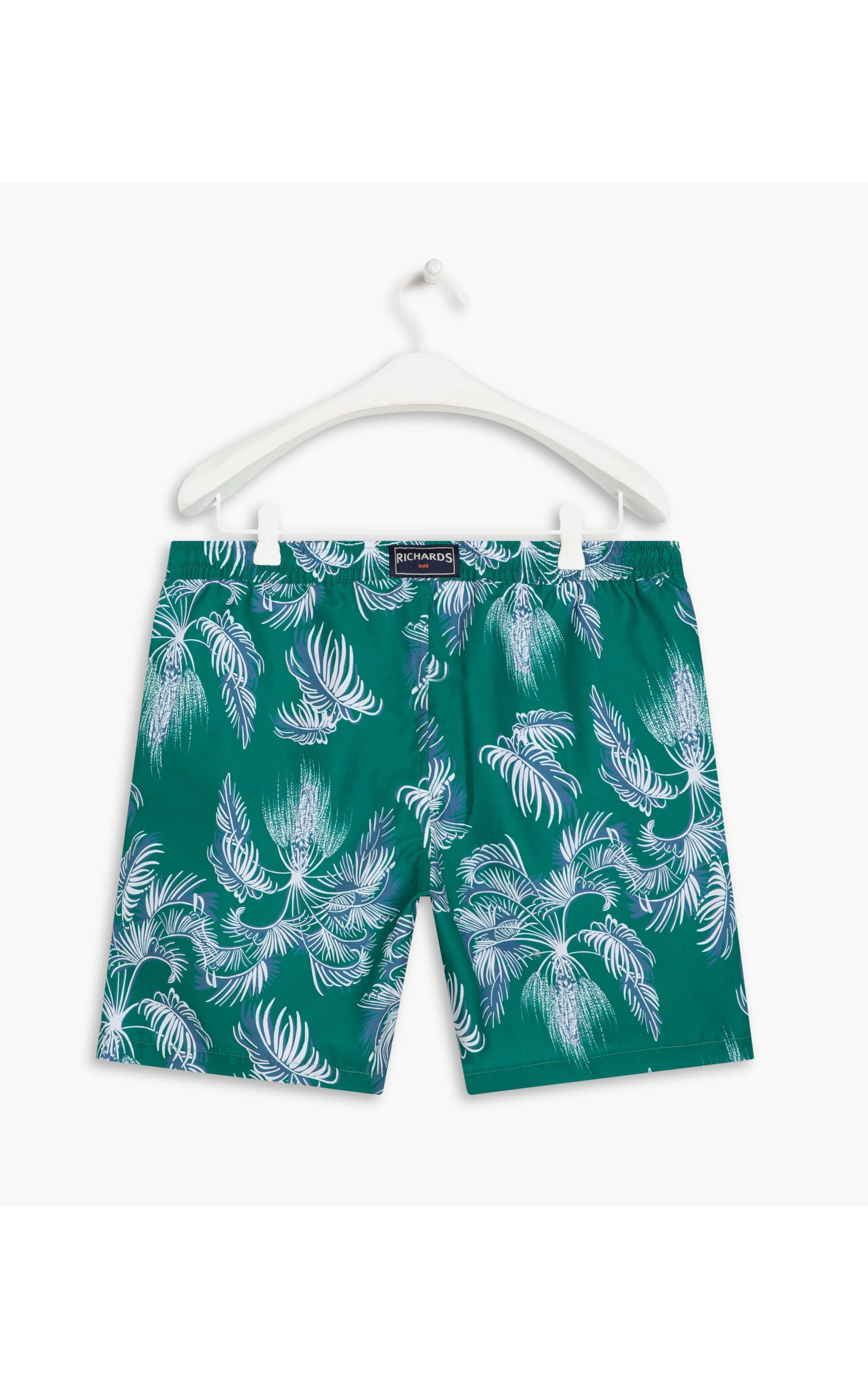  Short Praia Coqueiro Dots Verde Escuro
