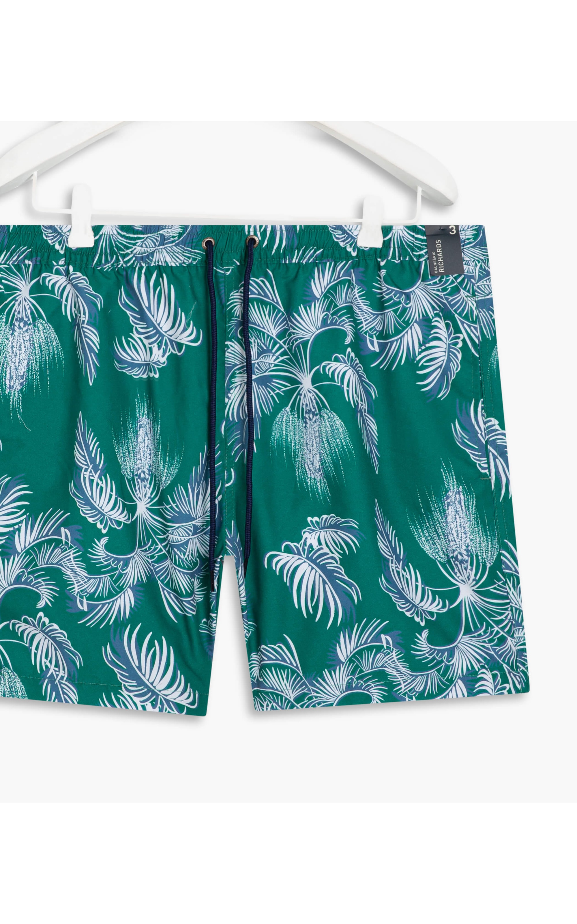  Short Praia Coqueiro Dots Verde Escuro