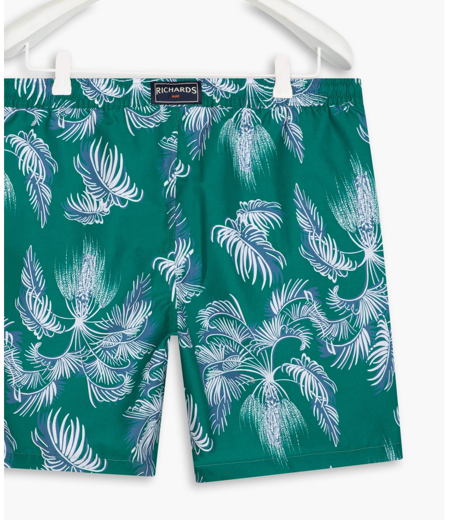 Short Praia Coqueiro Dots Verde Escuro