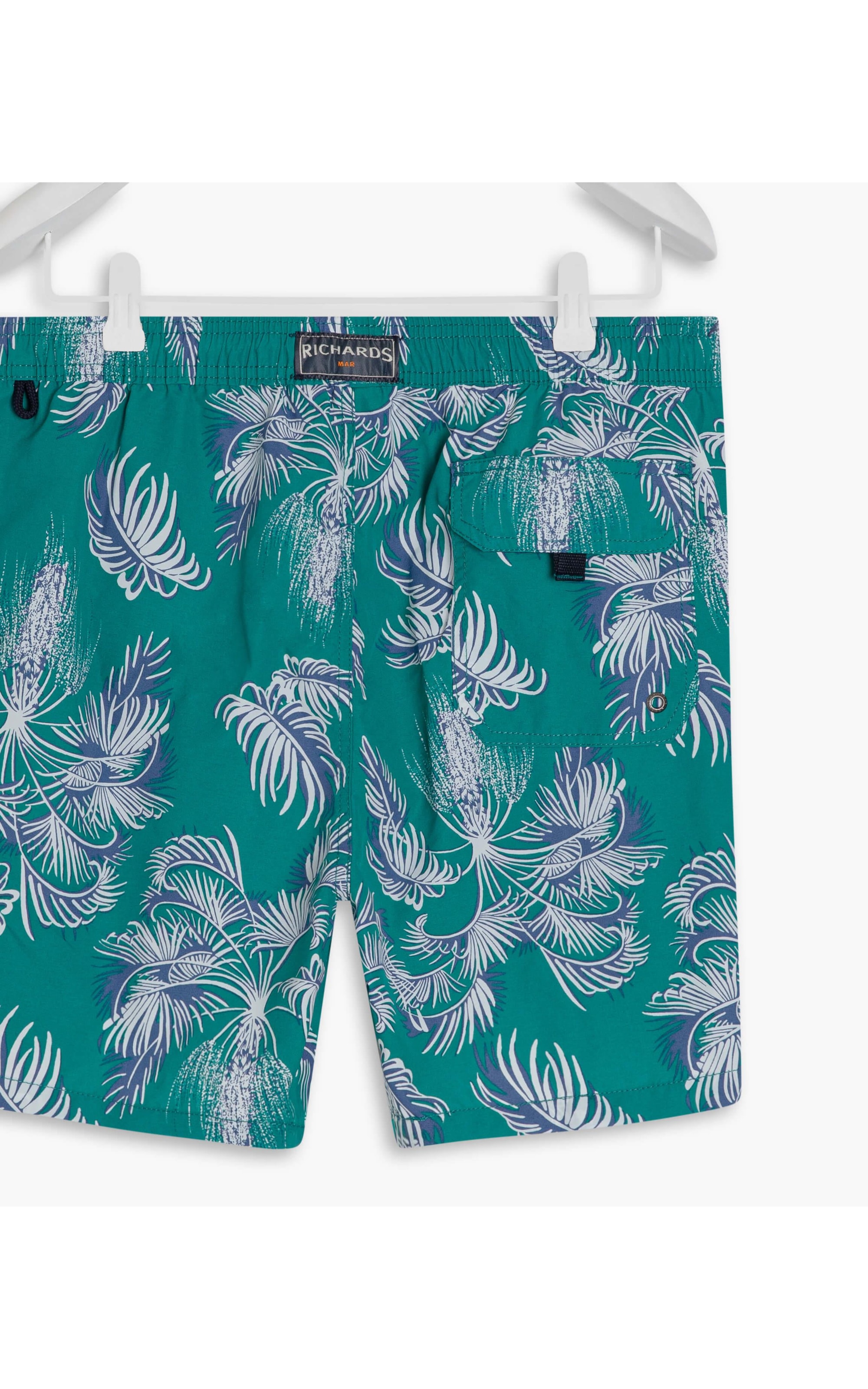  Short Praia Coqueiro Dots Verde Escuro