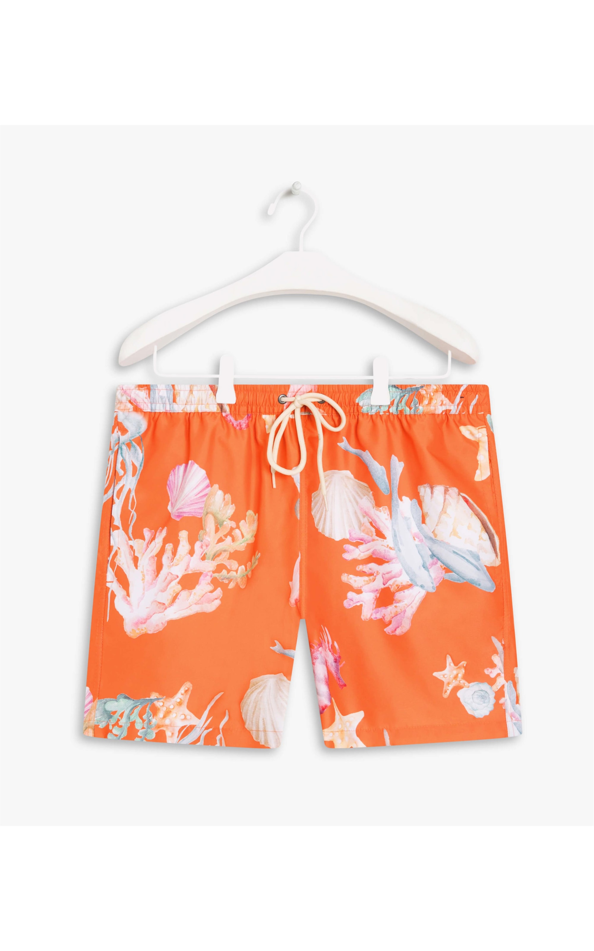  Short Praia Corais Laranja