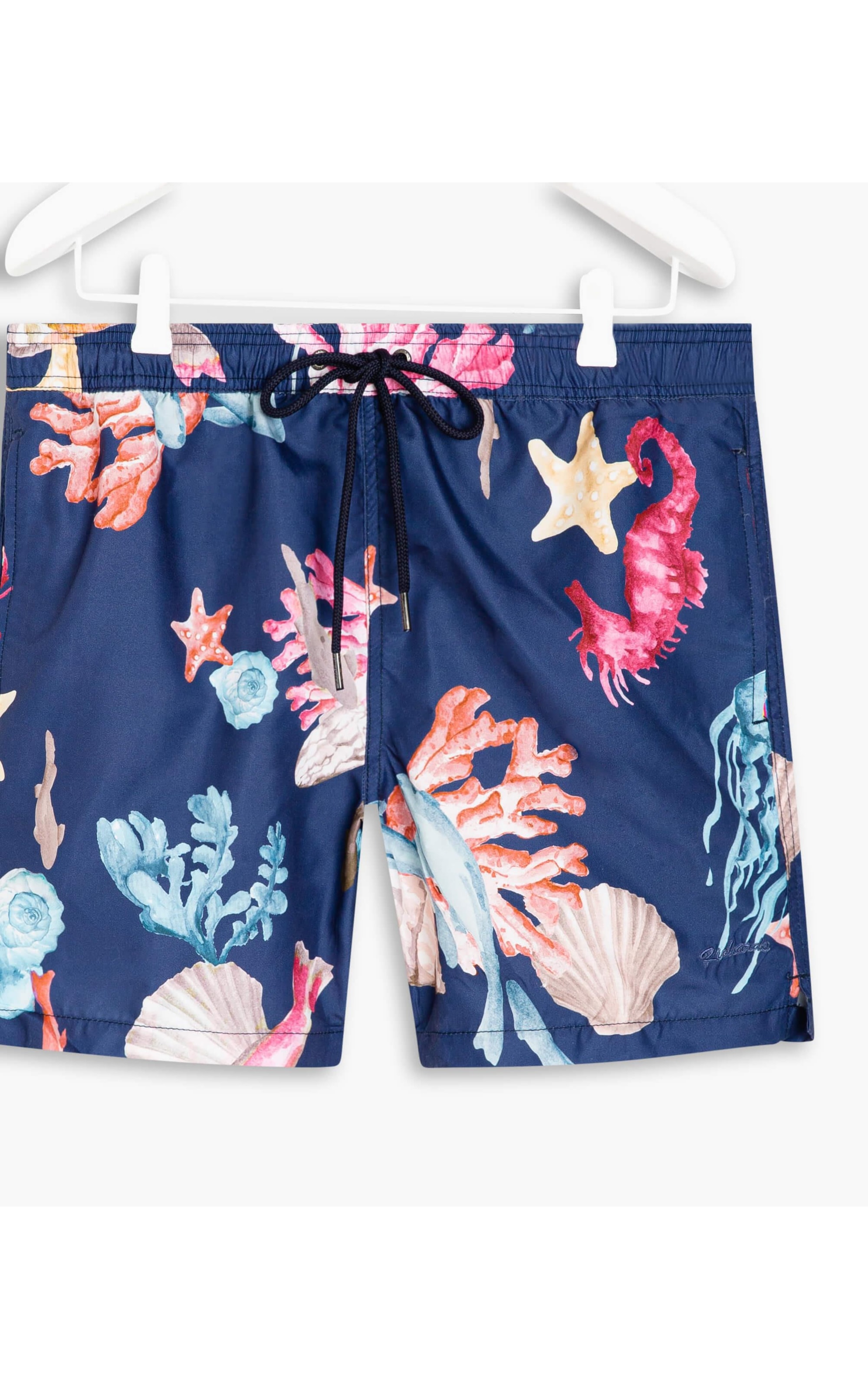 Short Praia Corais Marinho