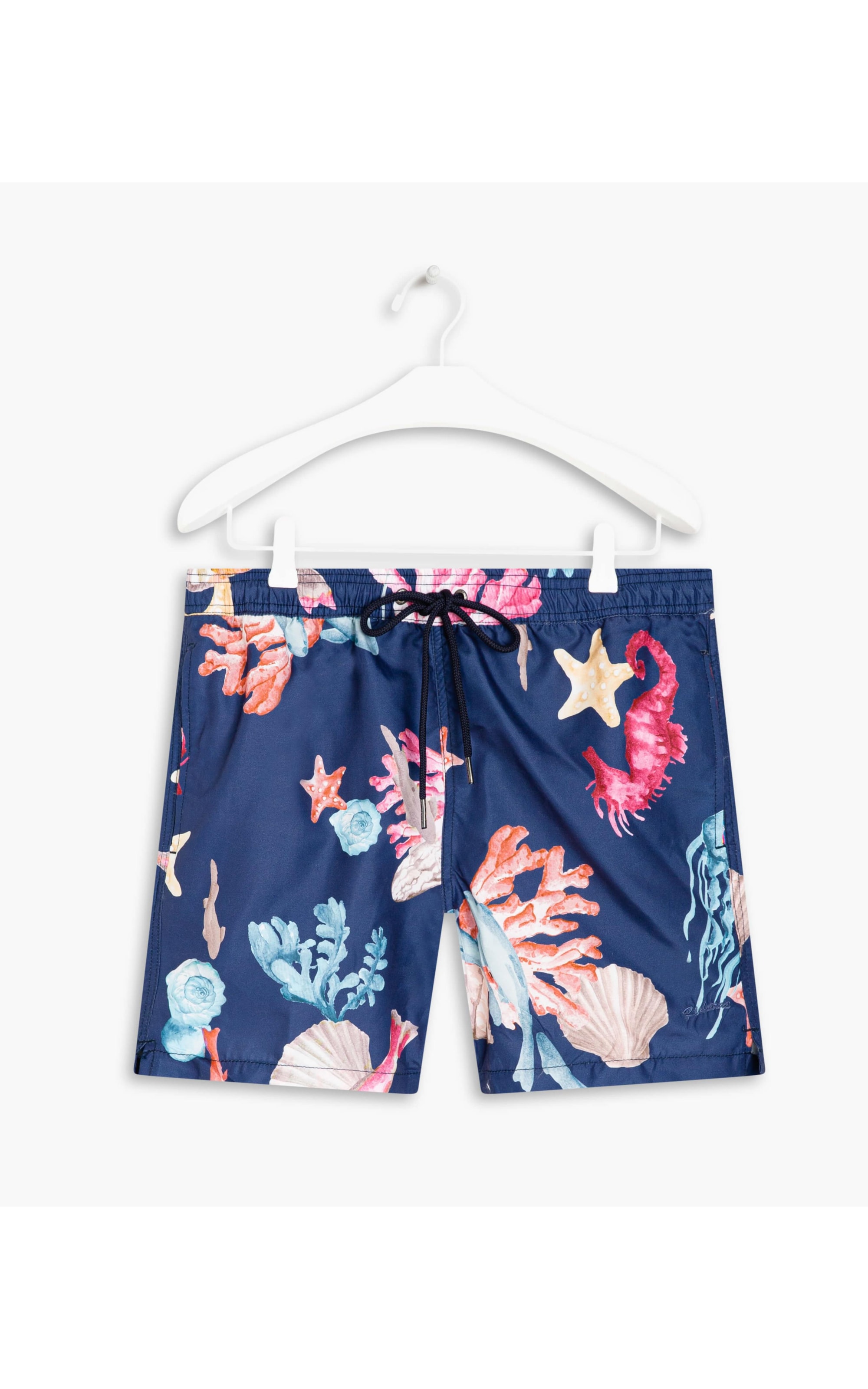 Short Praia Corais Marinho