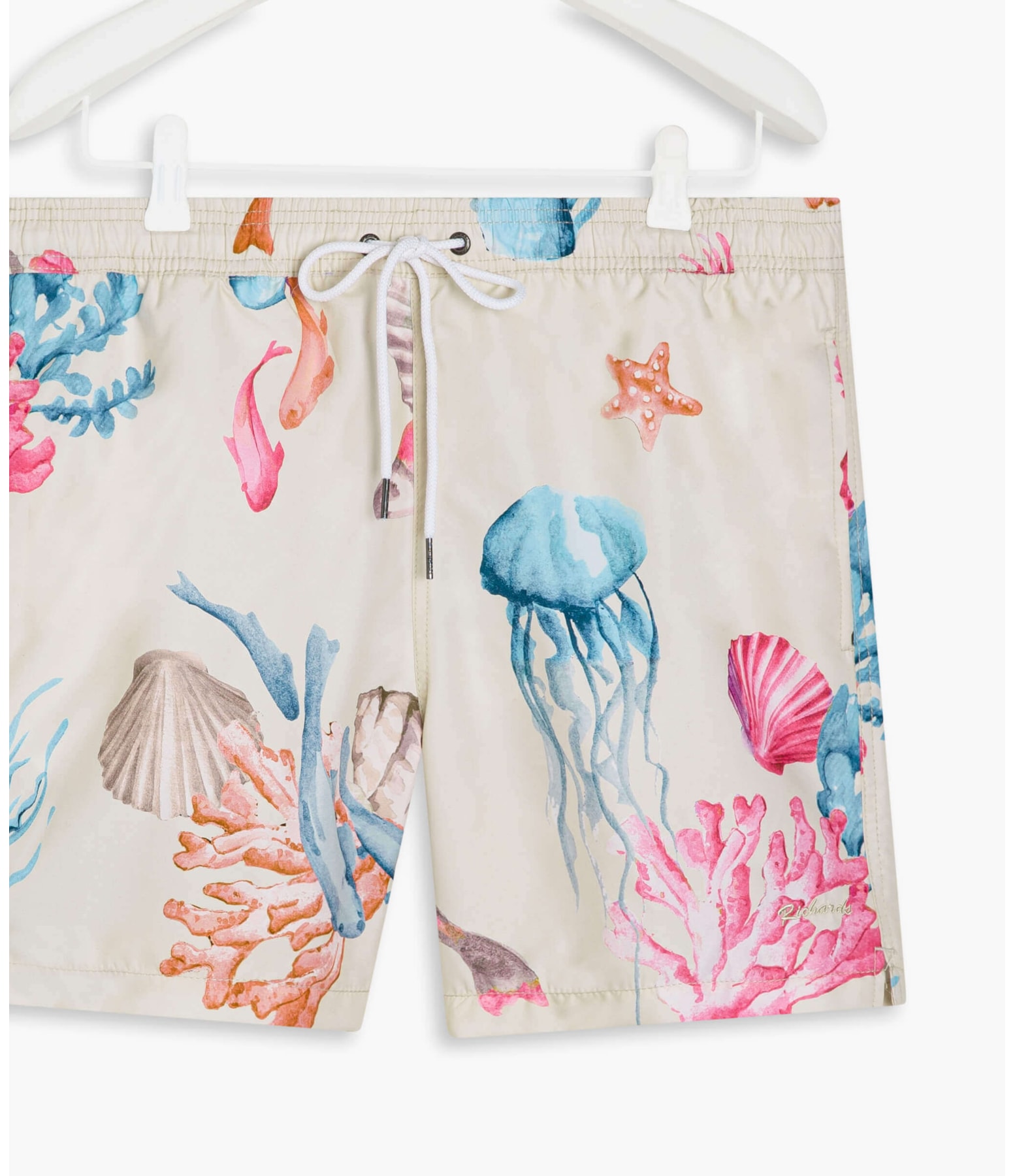  Short Praia Corais Off White