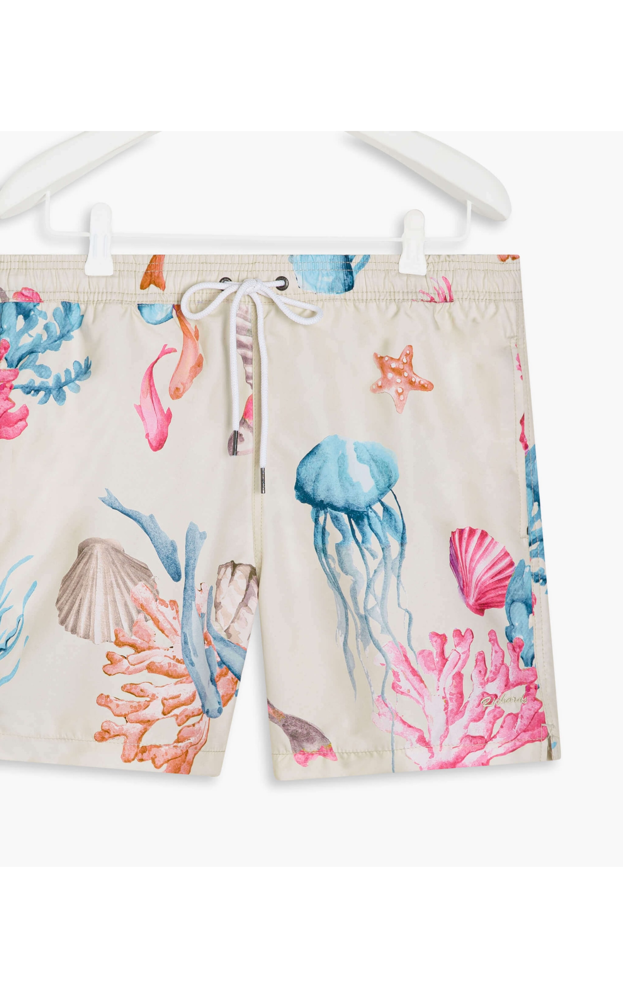  Short Praia Corais Off White