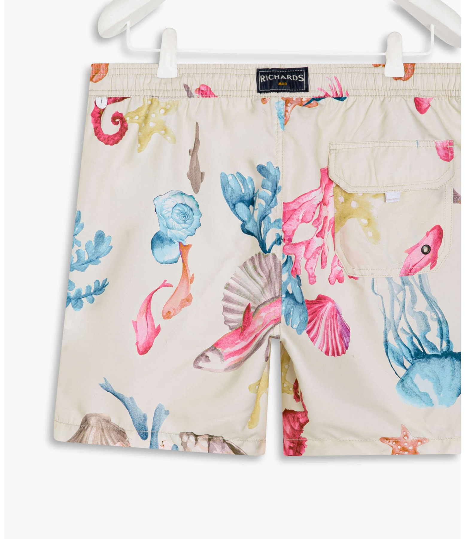 Short Praia Corais Off White