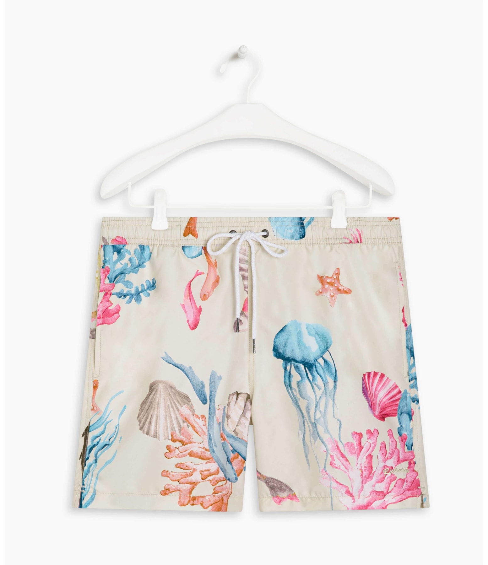  Short Praia Corais Off White