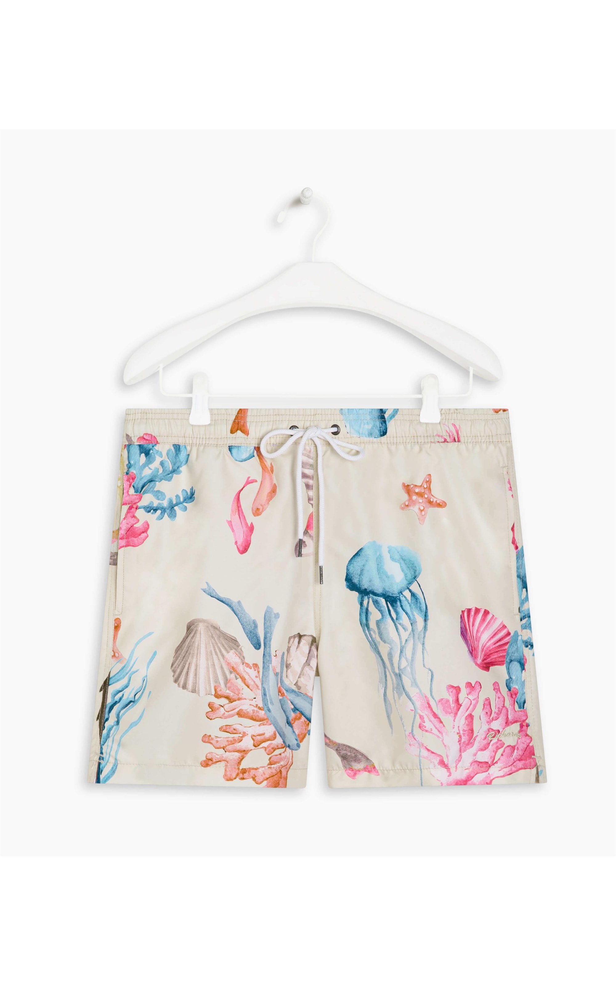  Short Praia Corais Off White