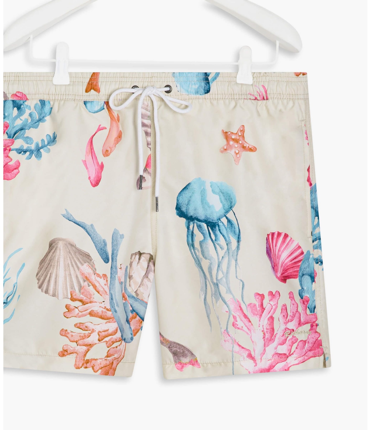 Short Praia Corais Off White