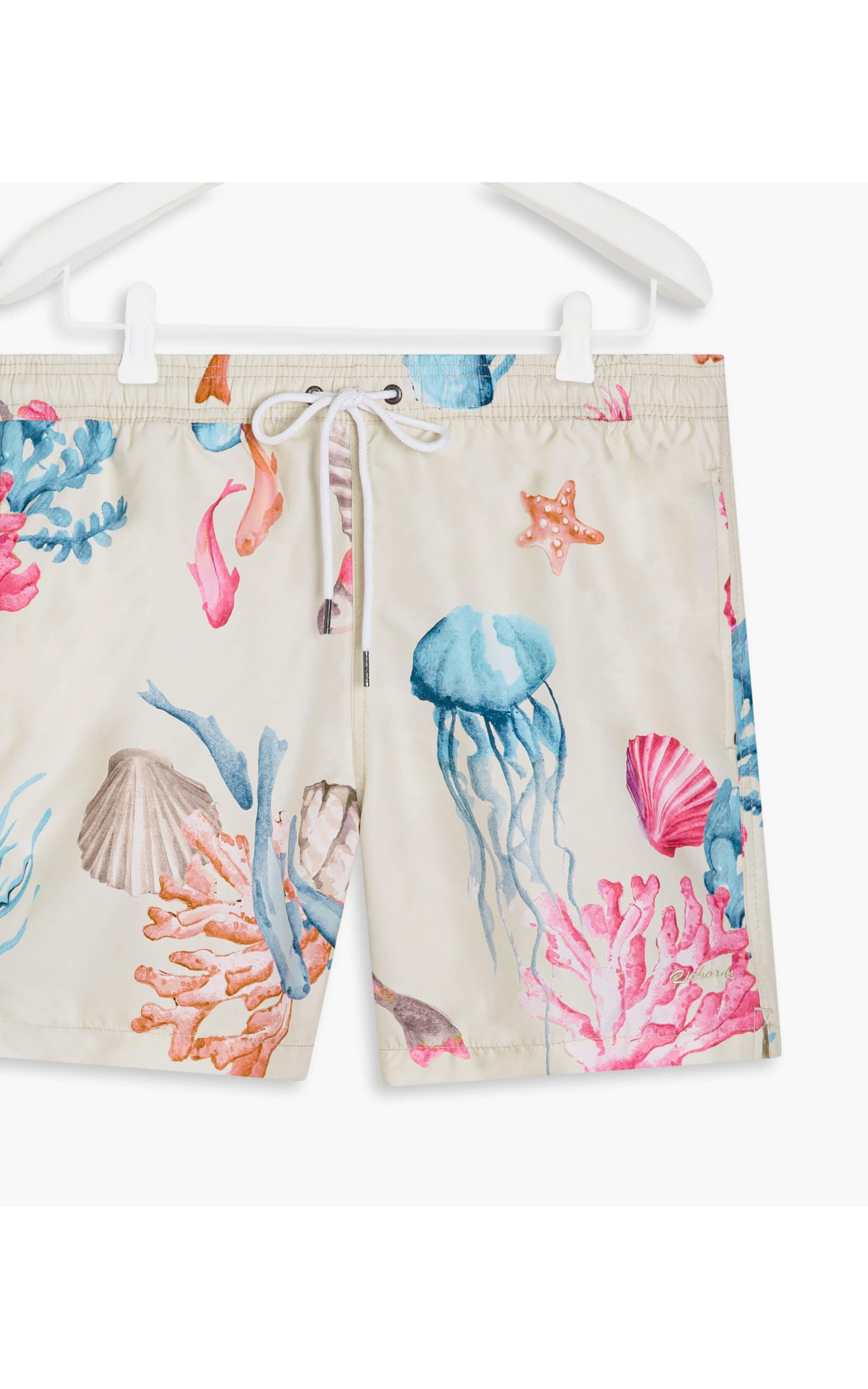 Short Praia Corais Off White