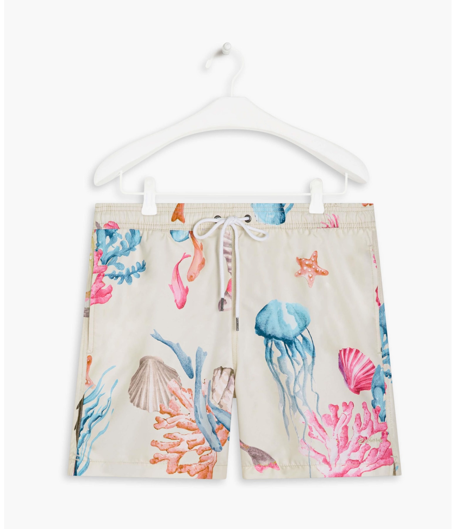 Short Praia Corais Off White