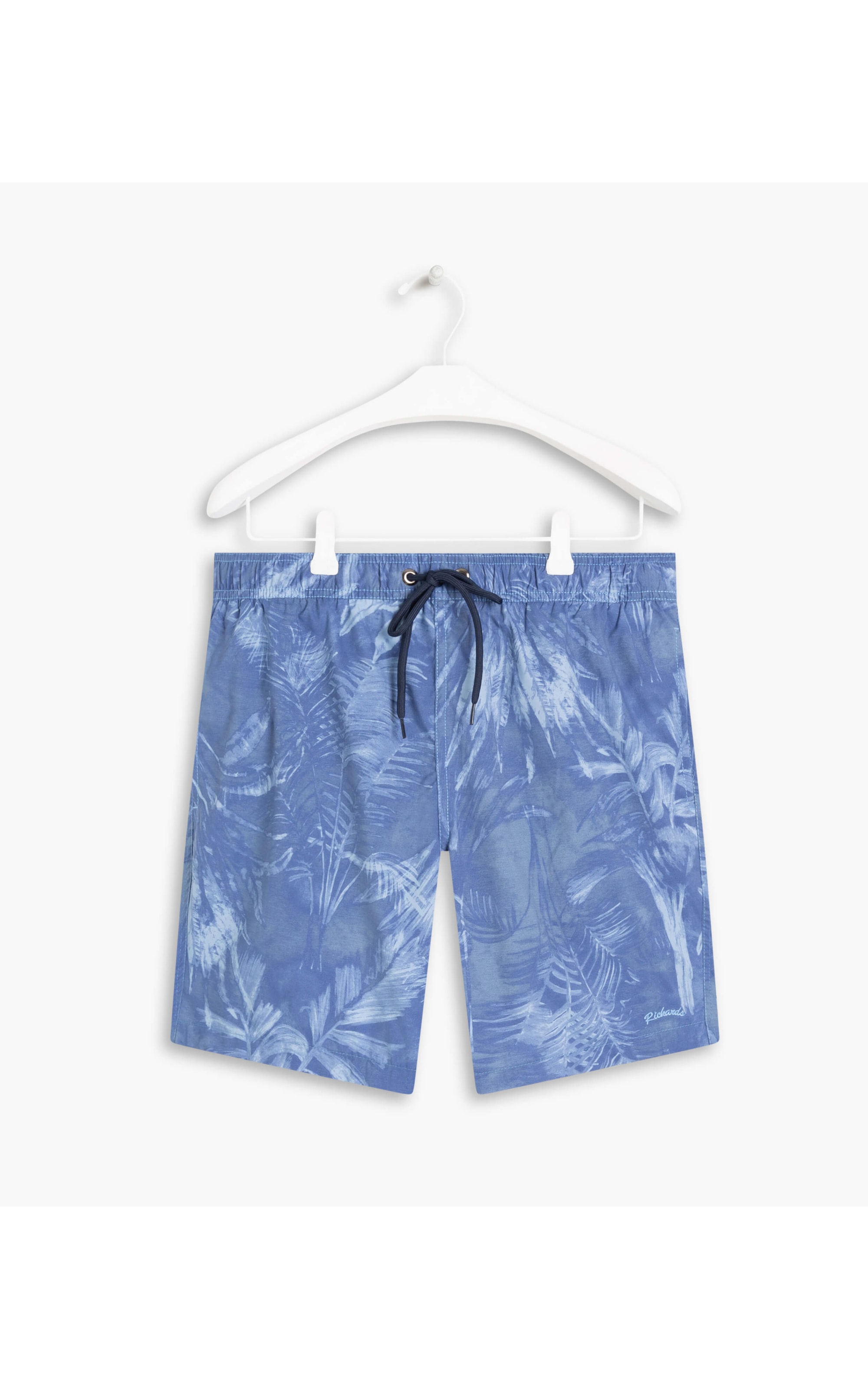 Short Praia Estampa Arvoredo Azul Pervante