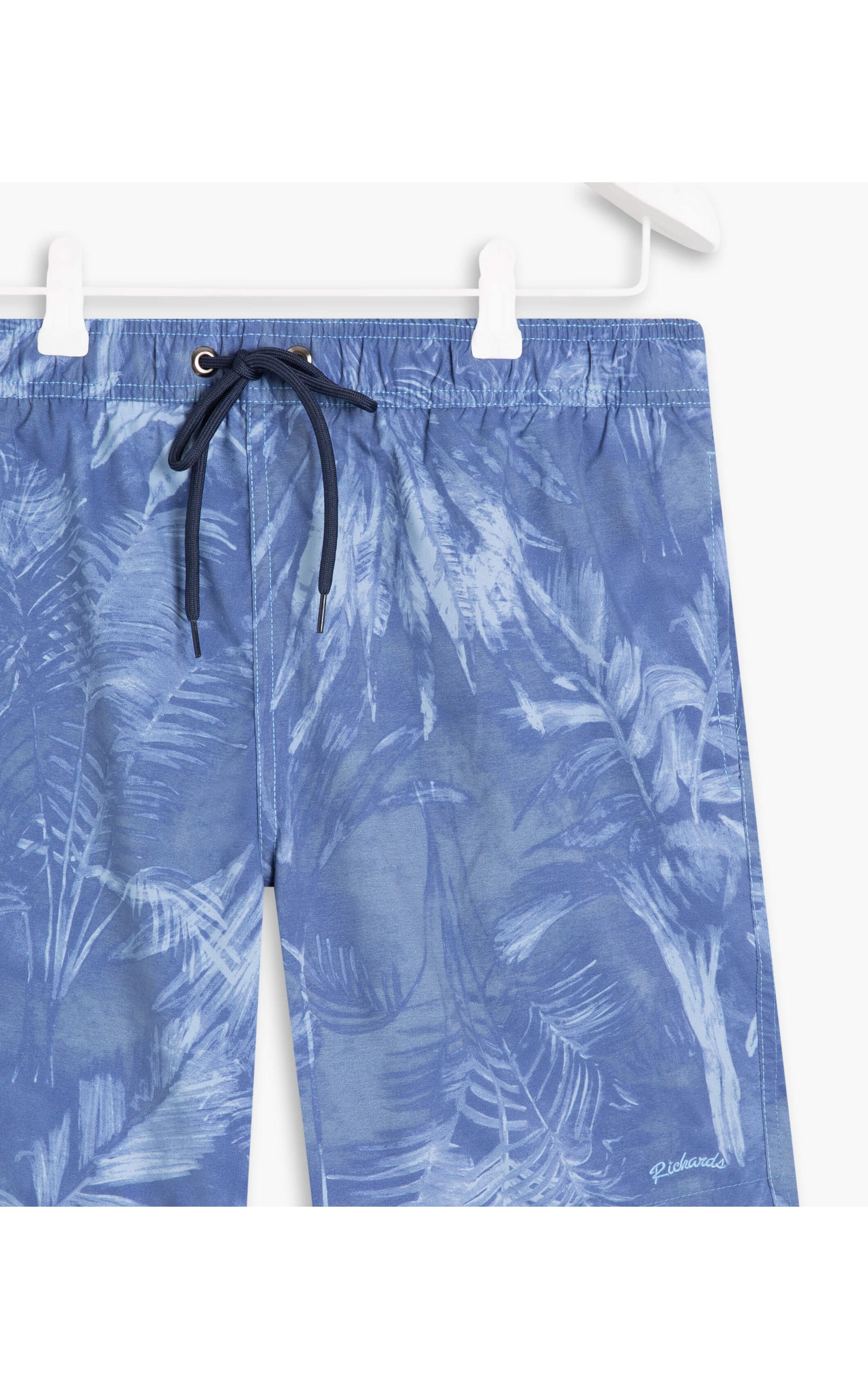 Short Praia Estampa Arvoredo Azul Pervante
