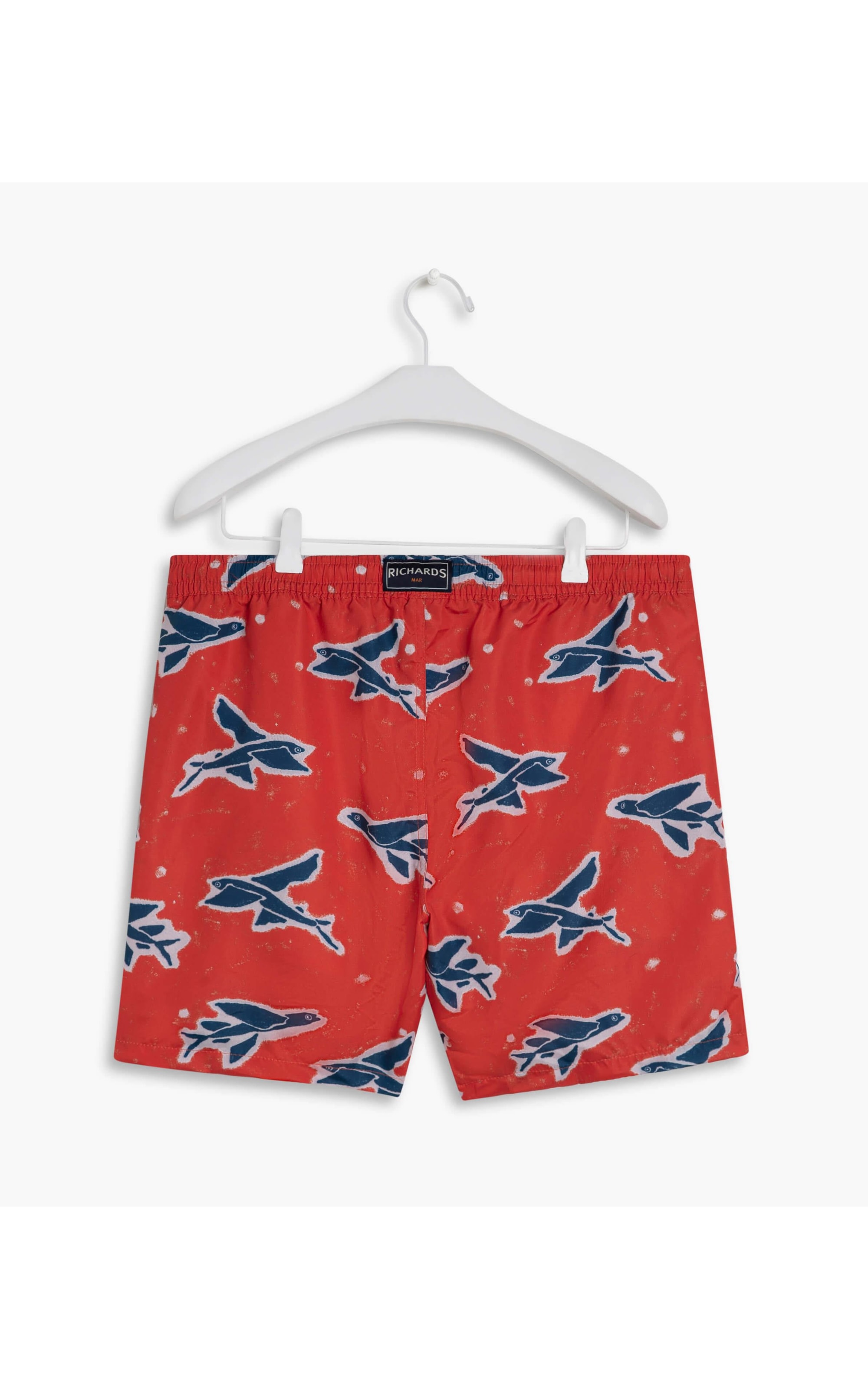 Short Praia Estampa Flying Fish Laranja