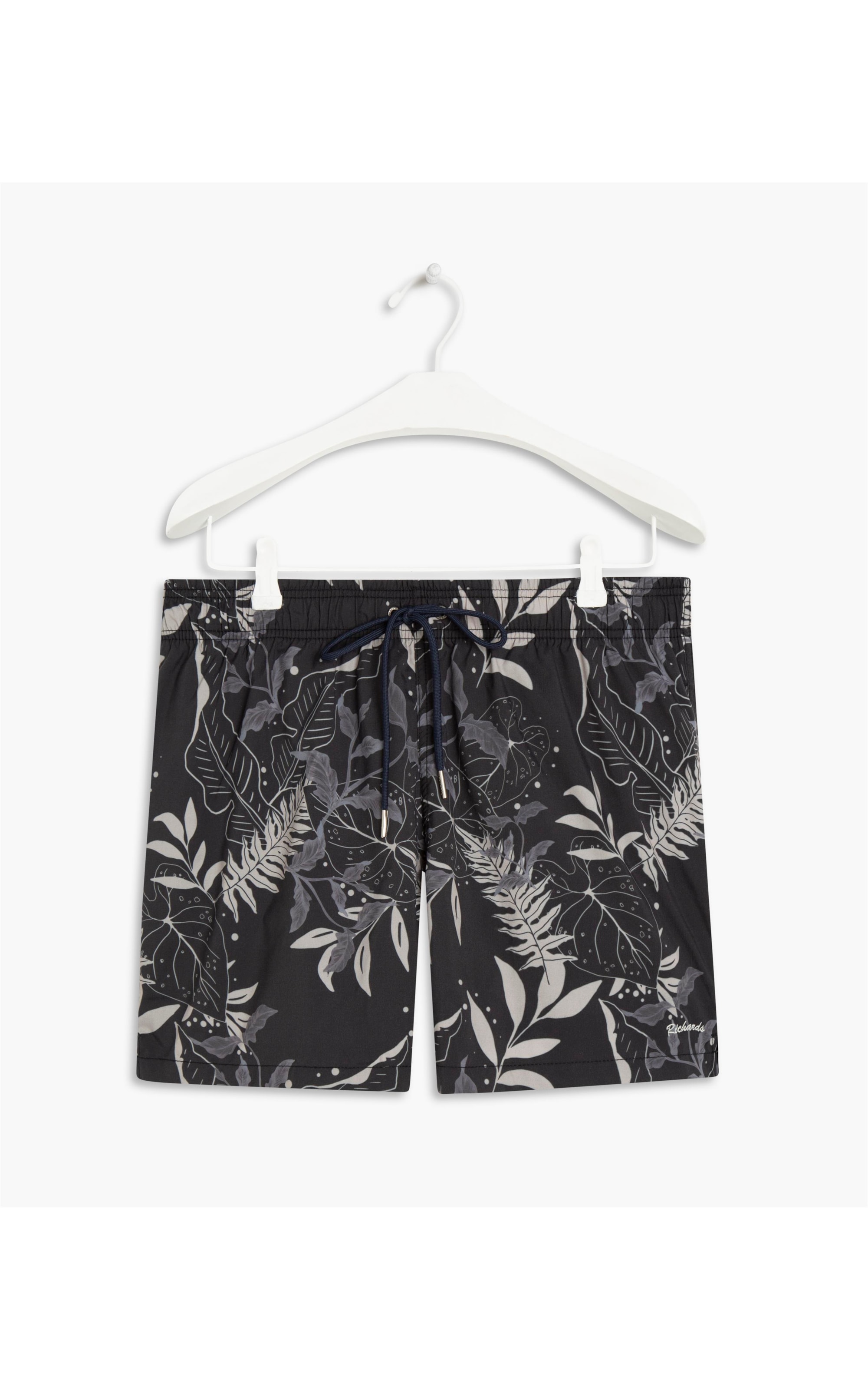 Short Praia Estampa Noki Chumbo Mescla