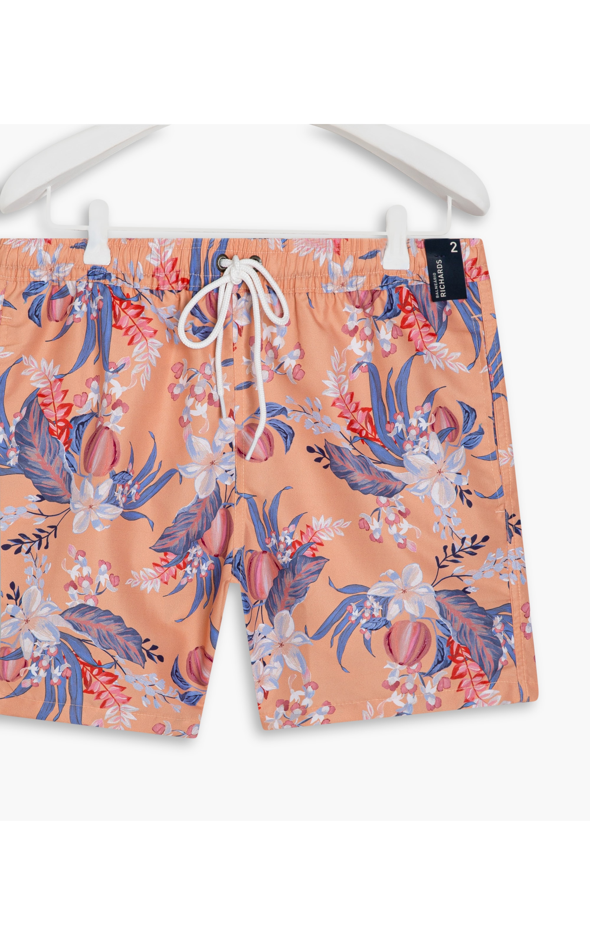 Short Praia Figo Coral