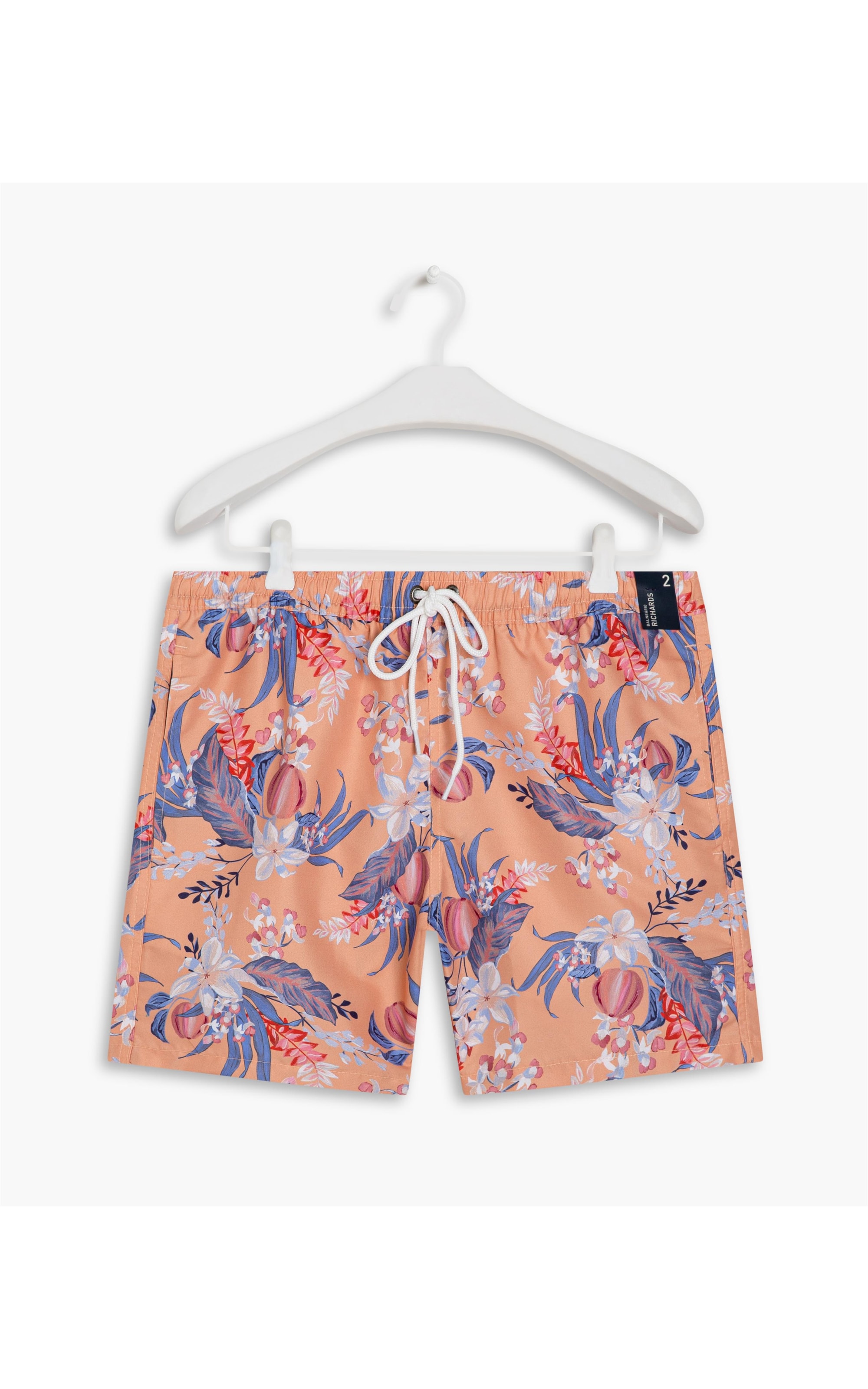 Short Praia Figo Coral