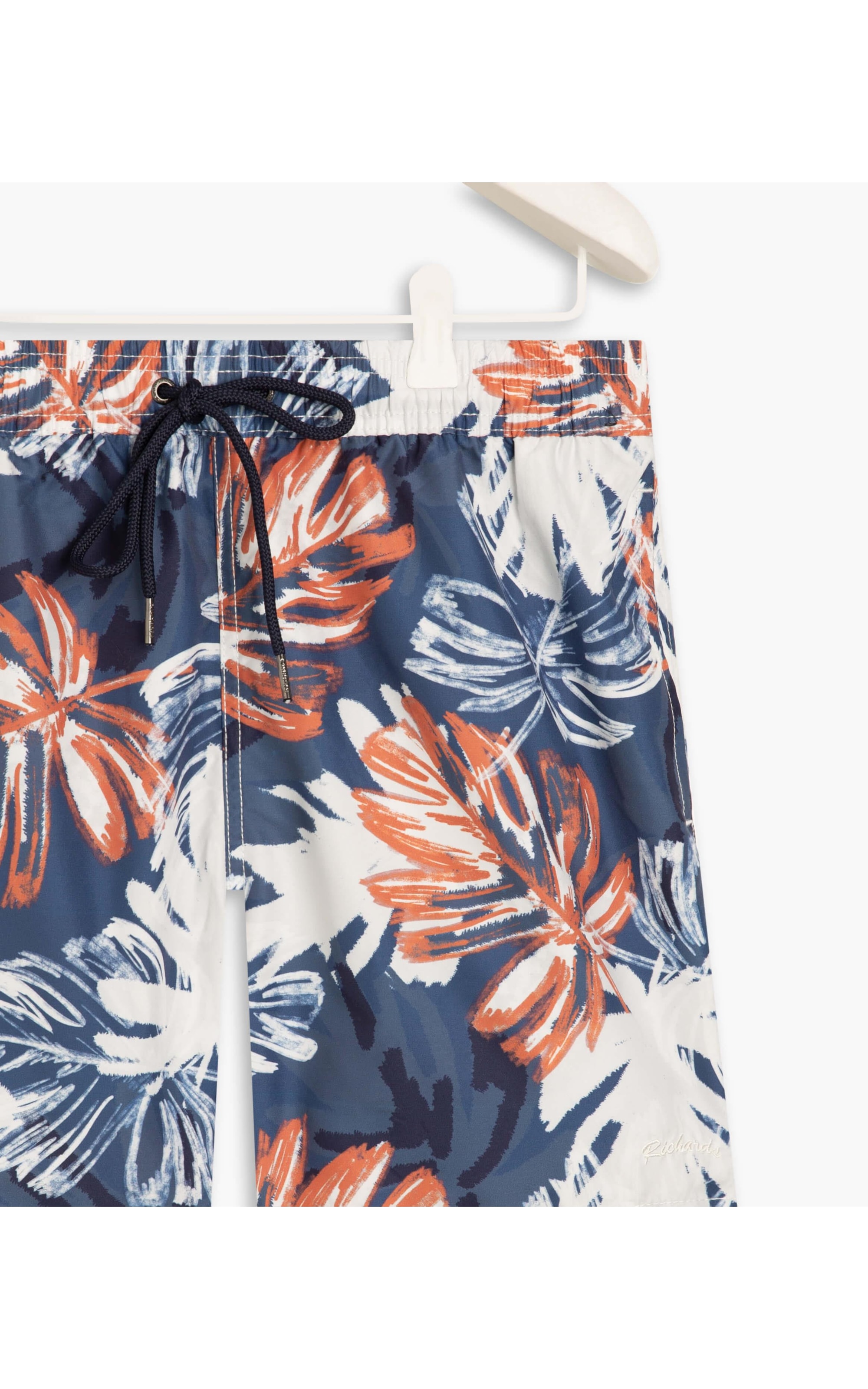Short Praia Folhas Brush Hortencia