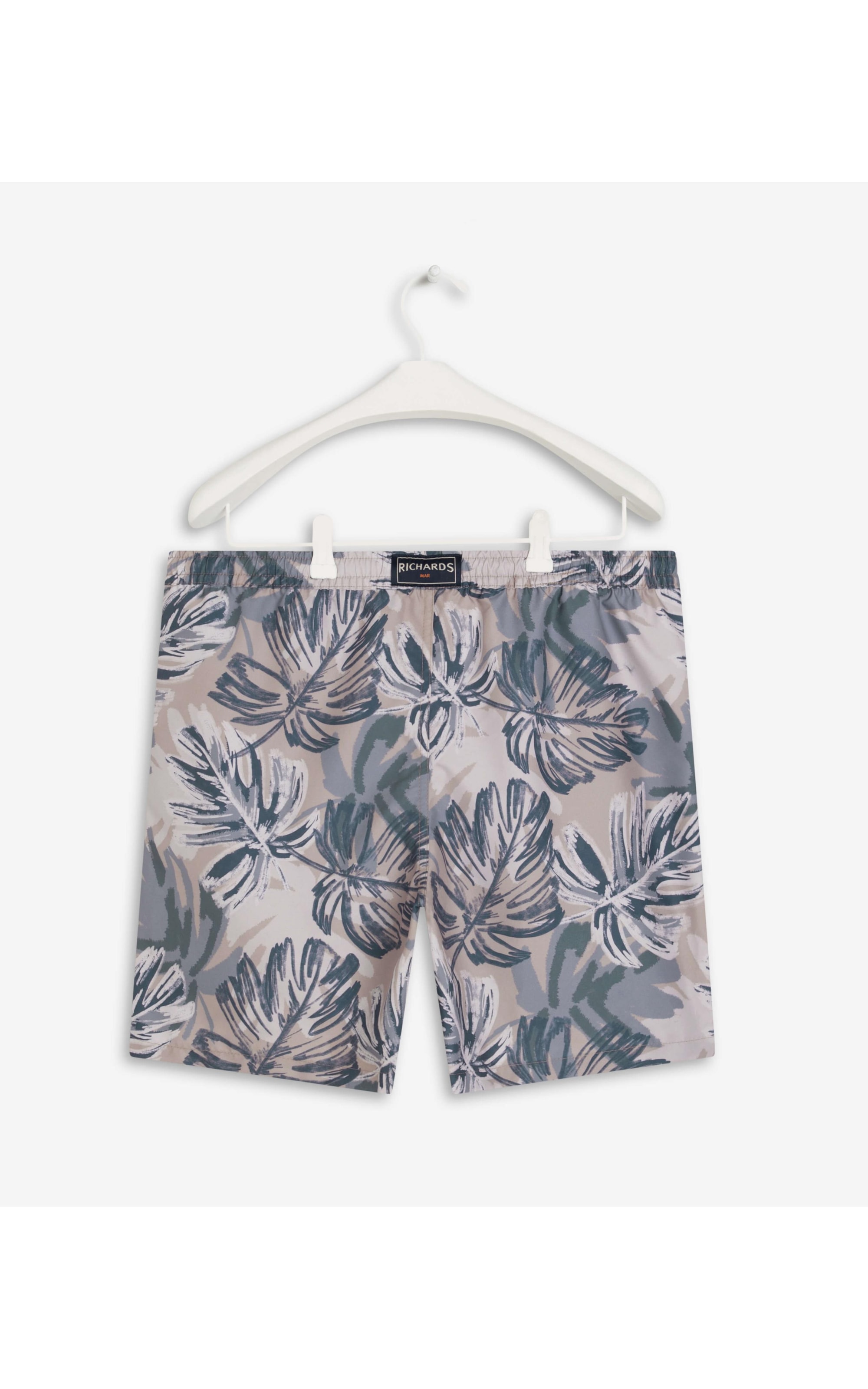 Short Praia Folhas Brush Sandy