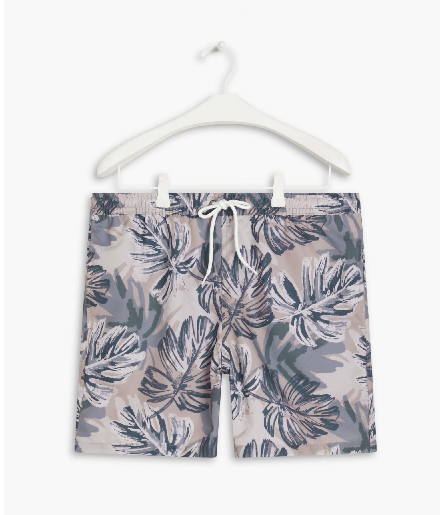 Short Praia Folhas Brush Sandy