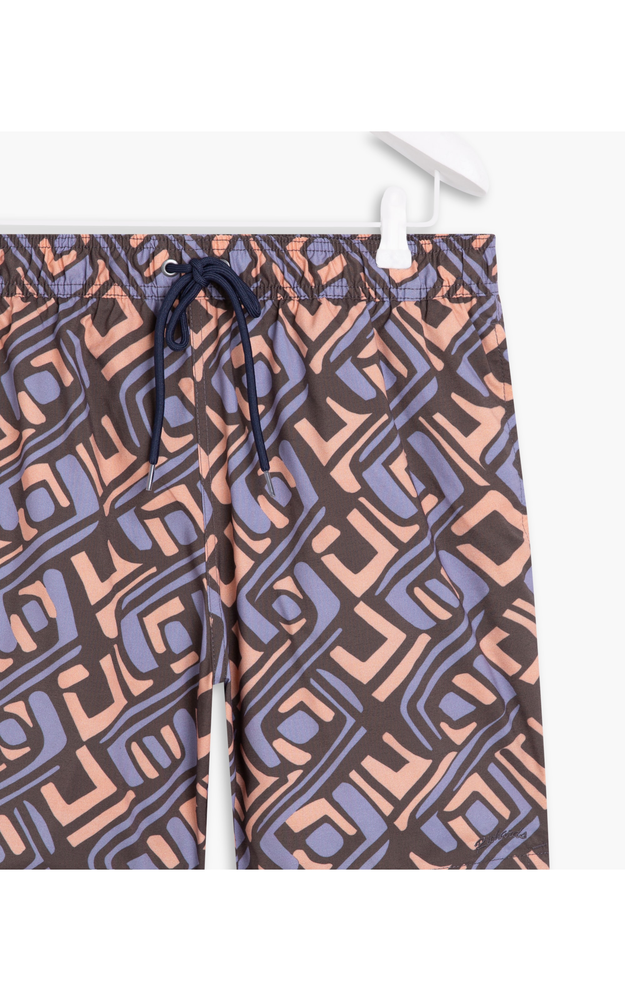 Short Praia Geo Tribal Melancia
