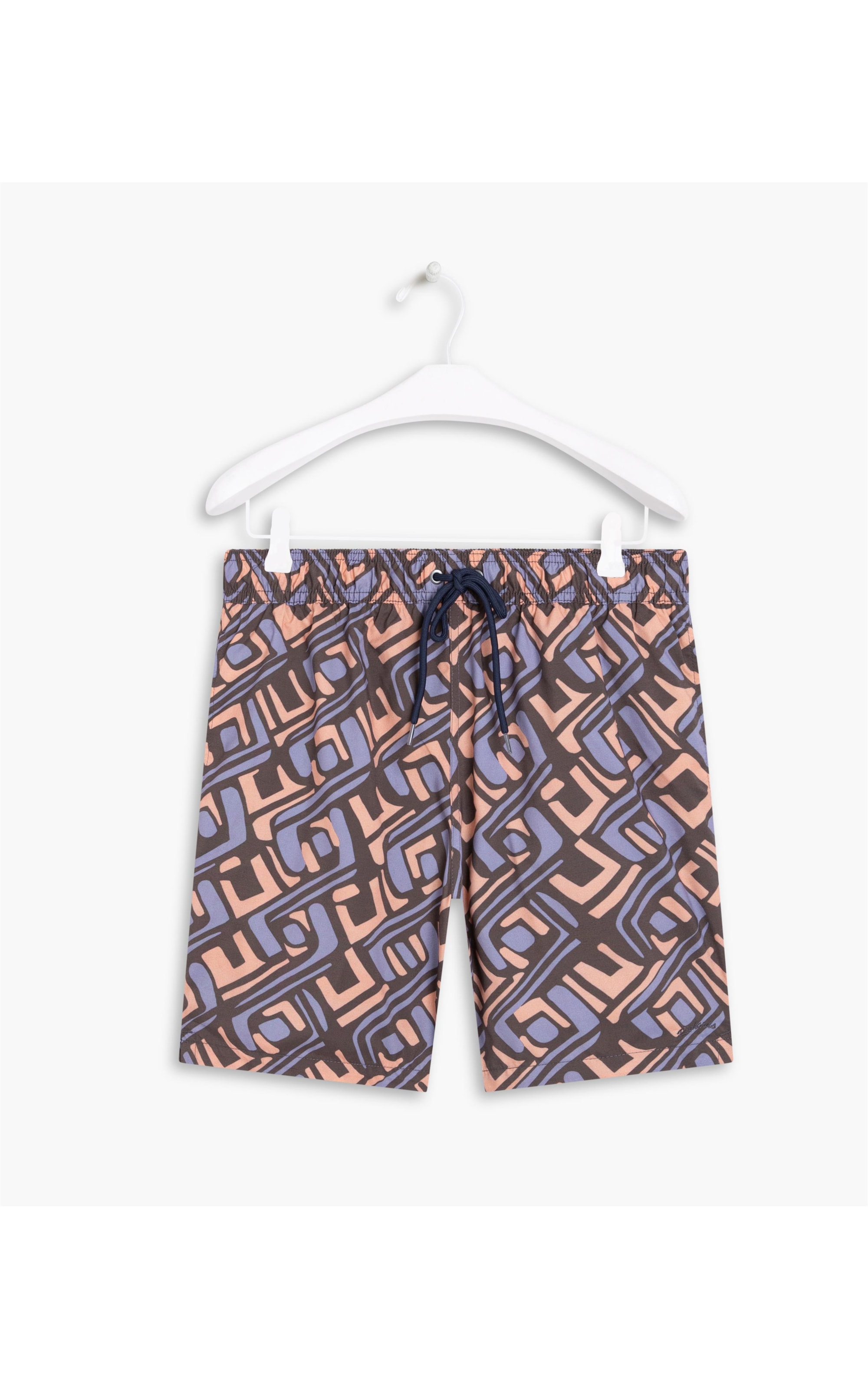 Short Praia Geo Tribal Melancia