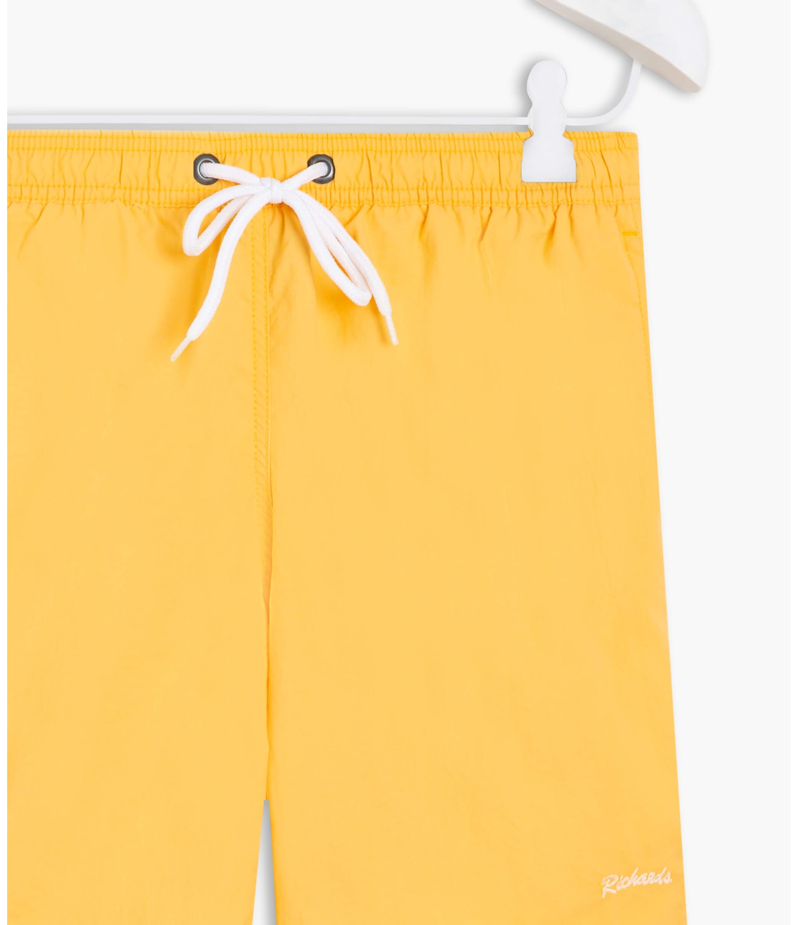 Short Praia Liso Amarelo