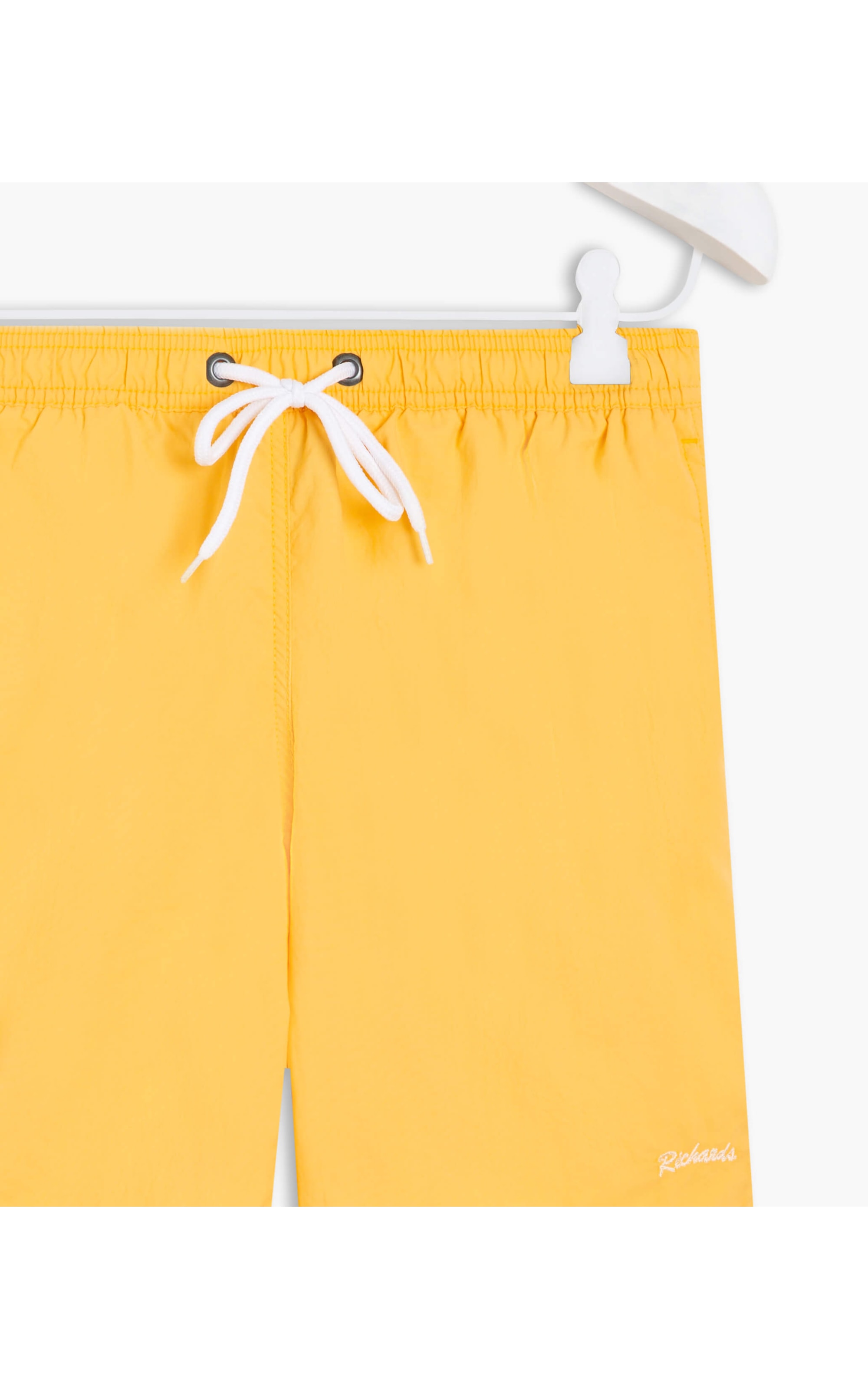 Short Praia Liso Amarelo