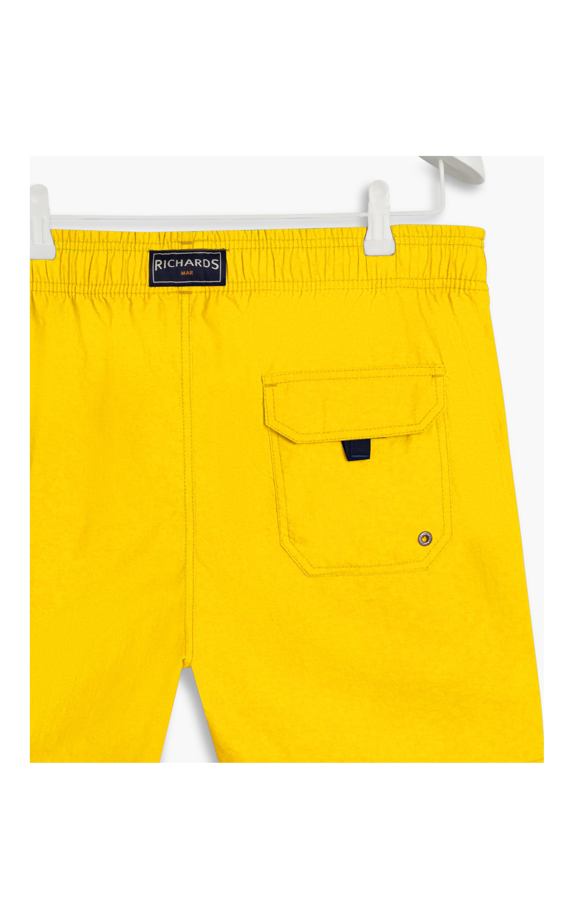 Short Praia Liso Amarelo