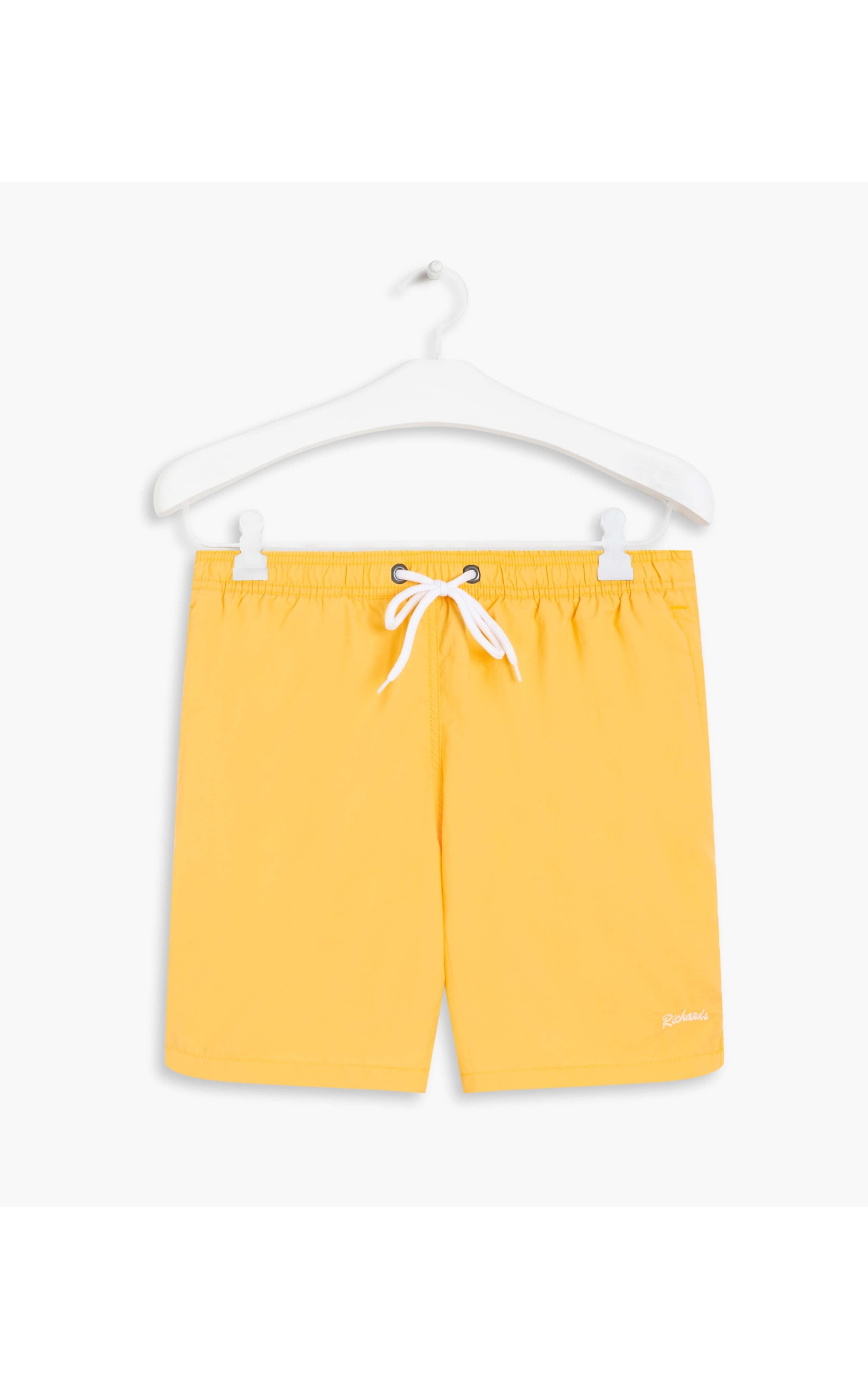 Short Praia Liso Amarelo