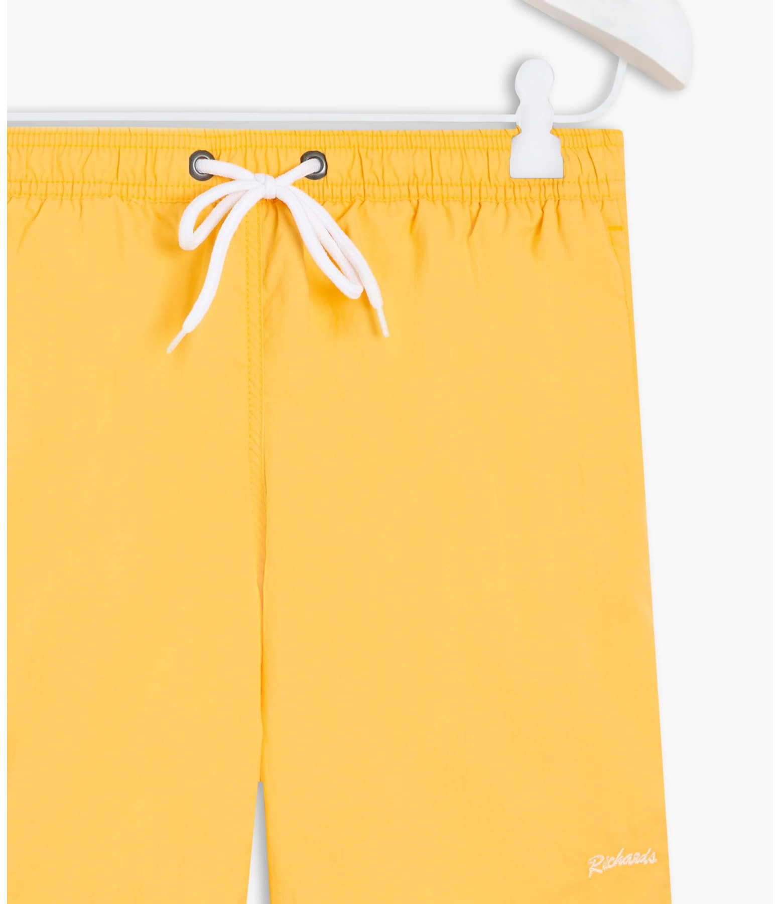 Short Praia Liso Amarelo