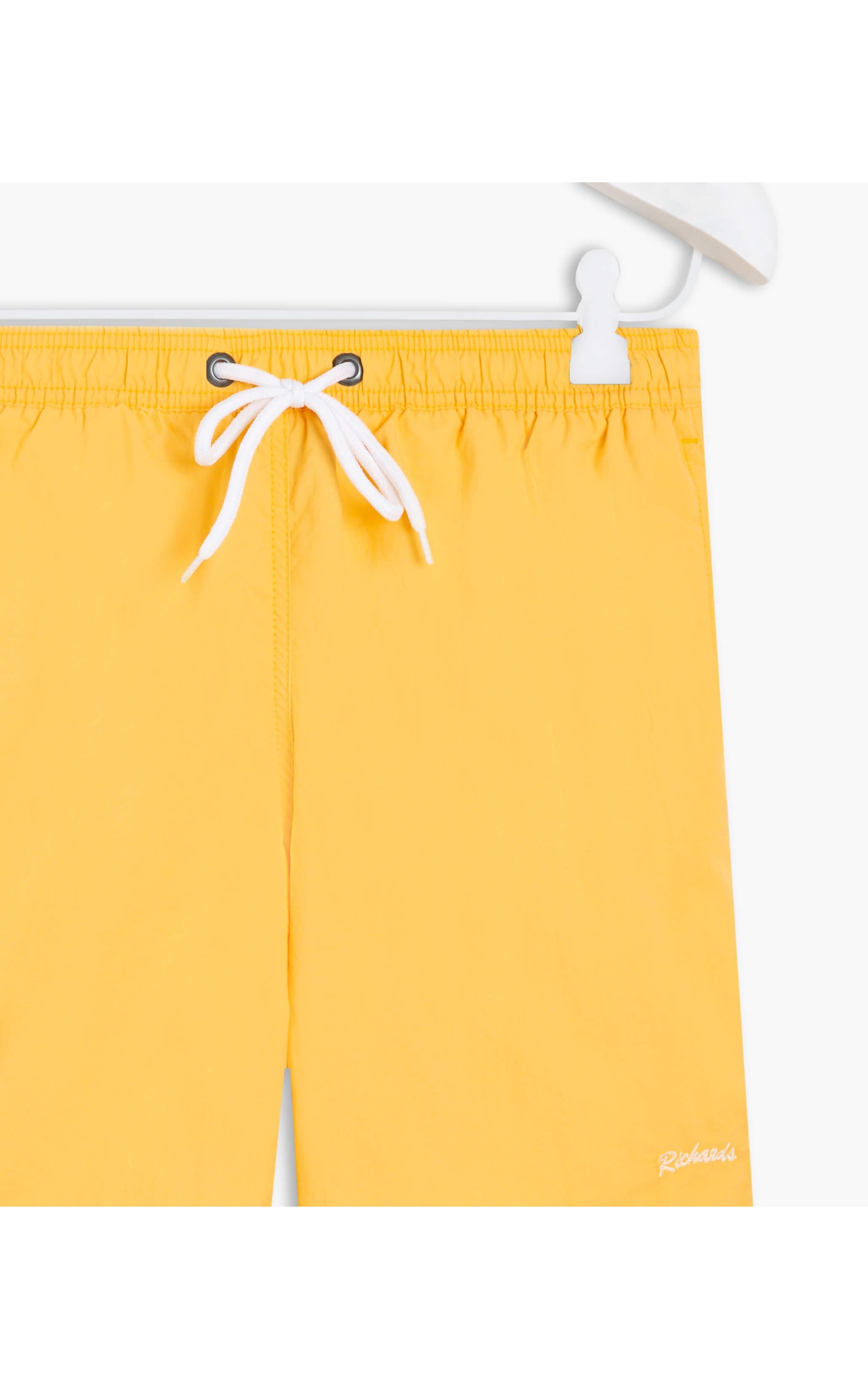 Short Praia Liso Amarelo