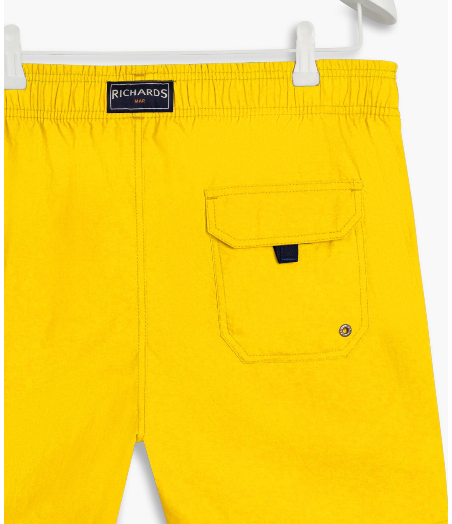 Short Praia Liso Amarelo