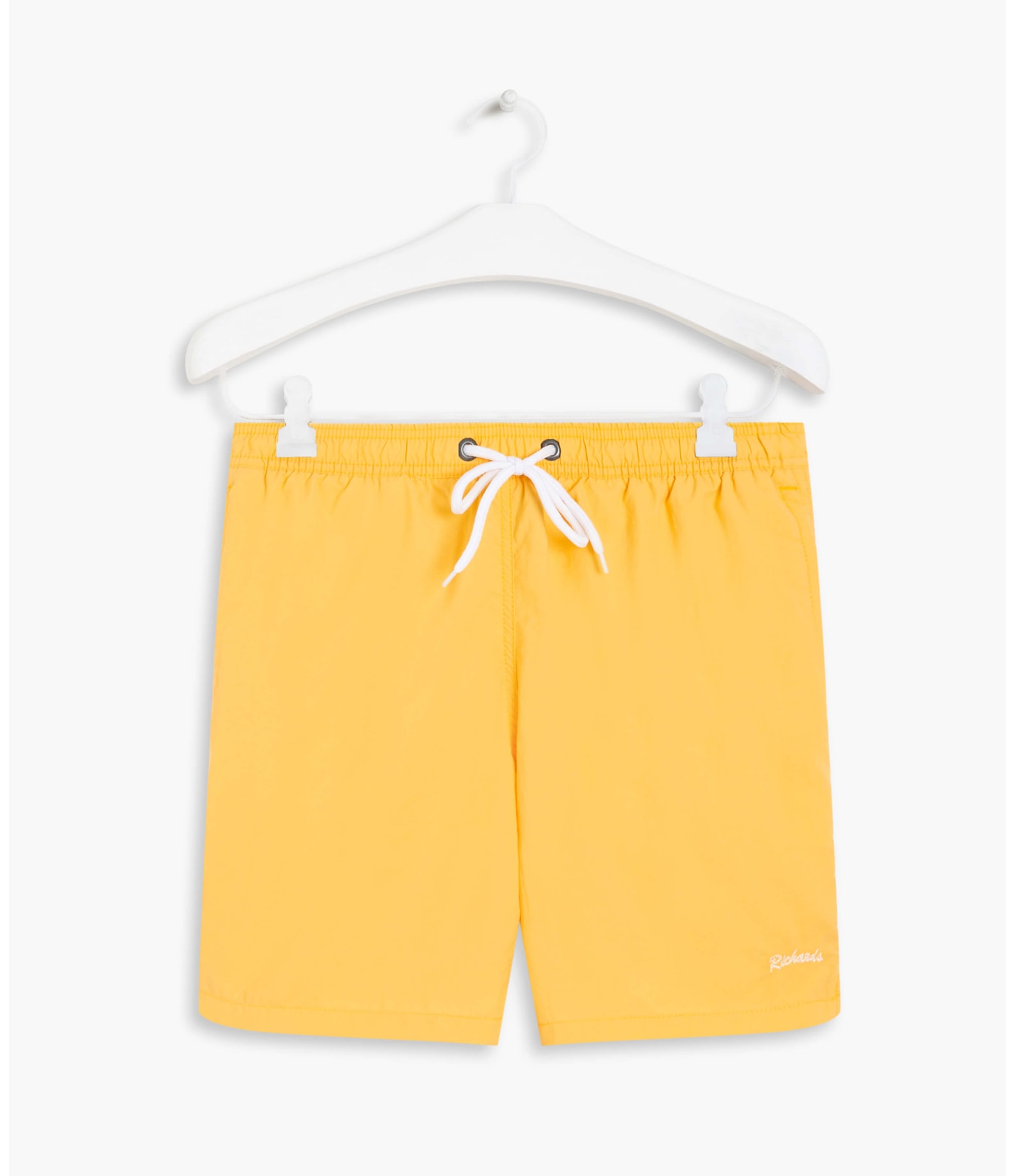 Short Praia Liso Amarelo