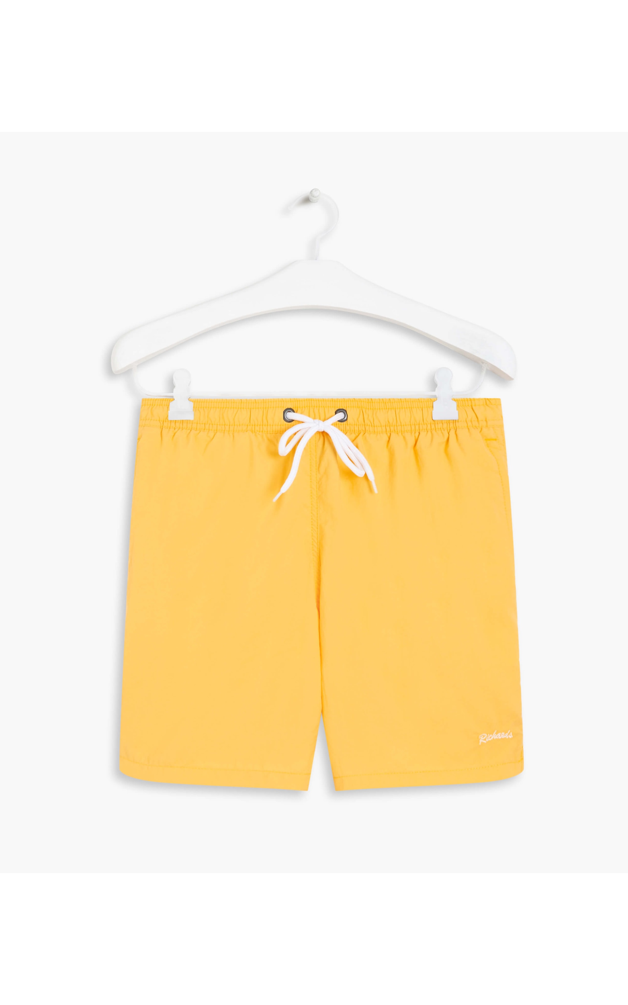 Short Praia Liso Amarelo
