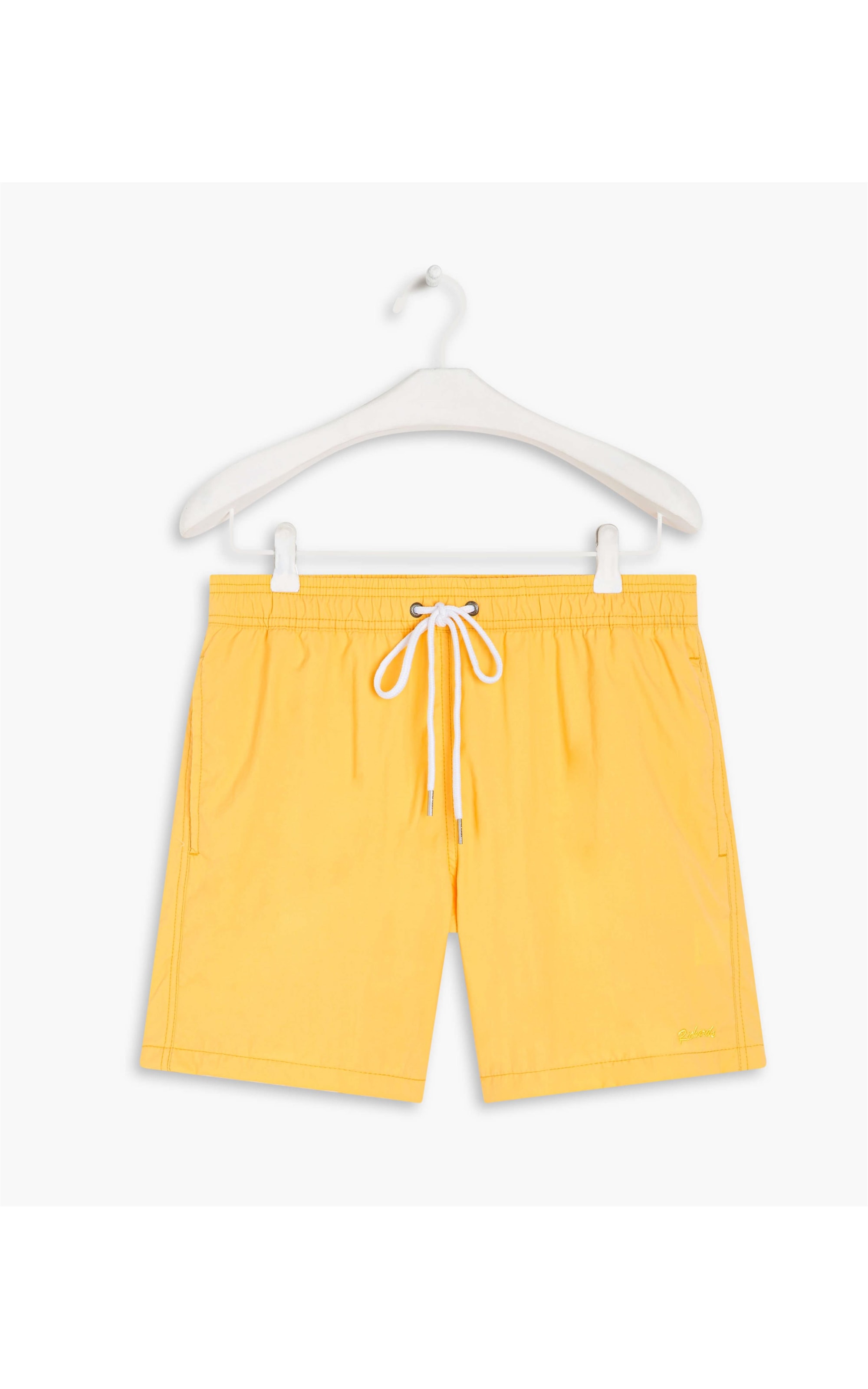 Short Praia Liso Amarelo