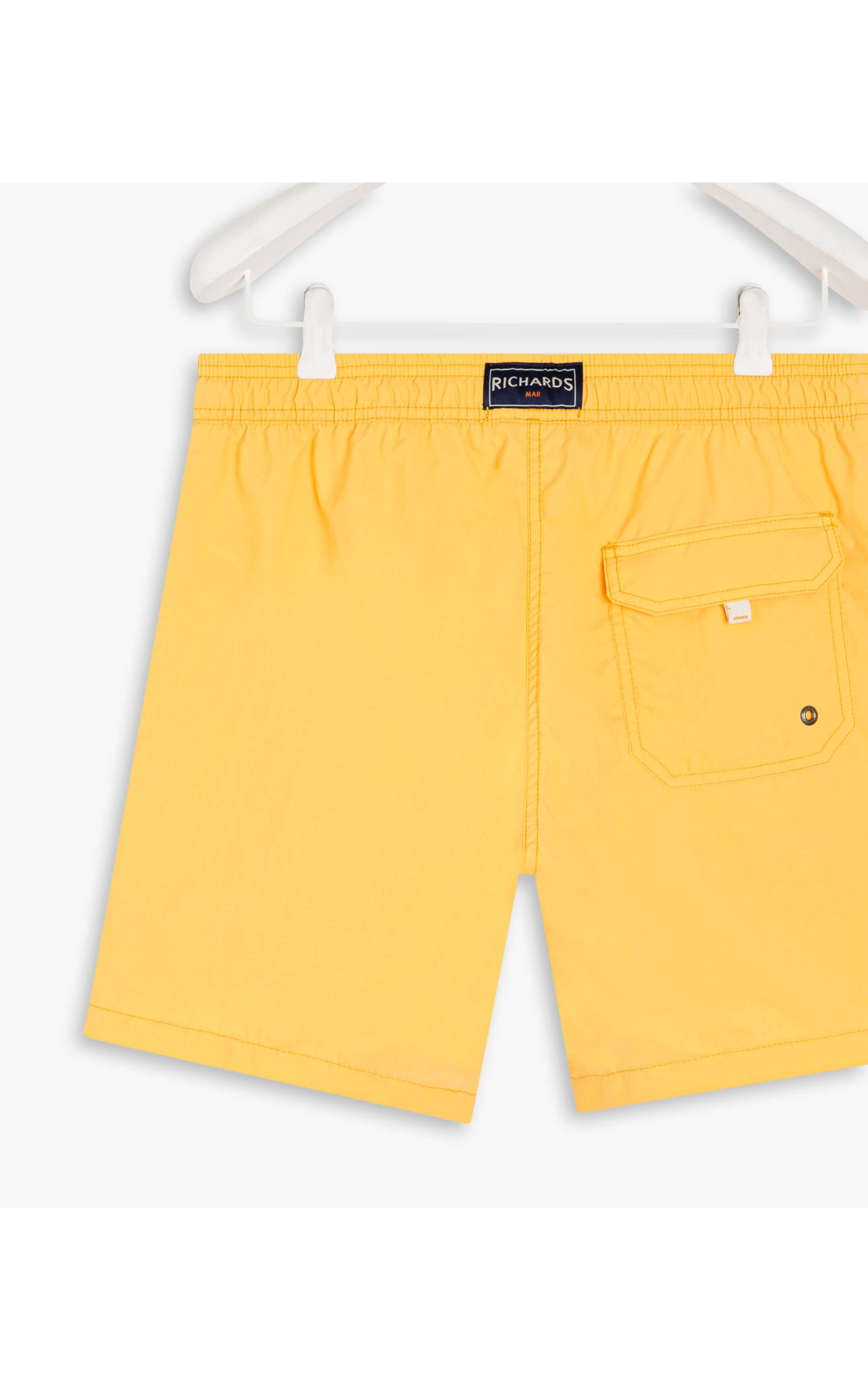 Short Praia Liso Amarelo