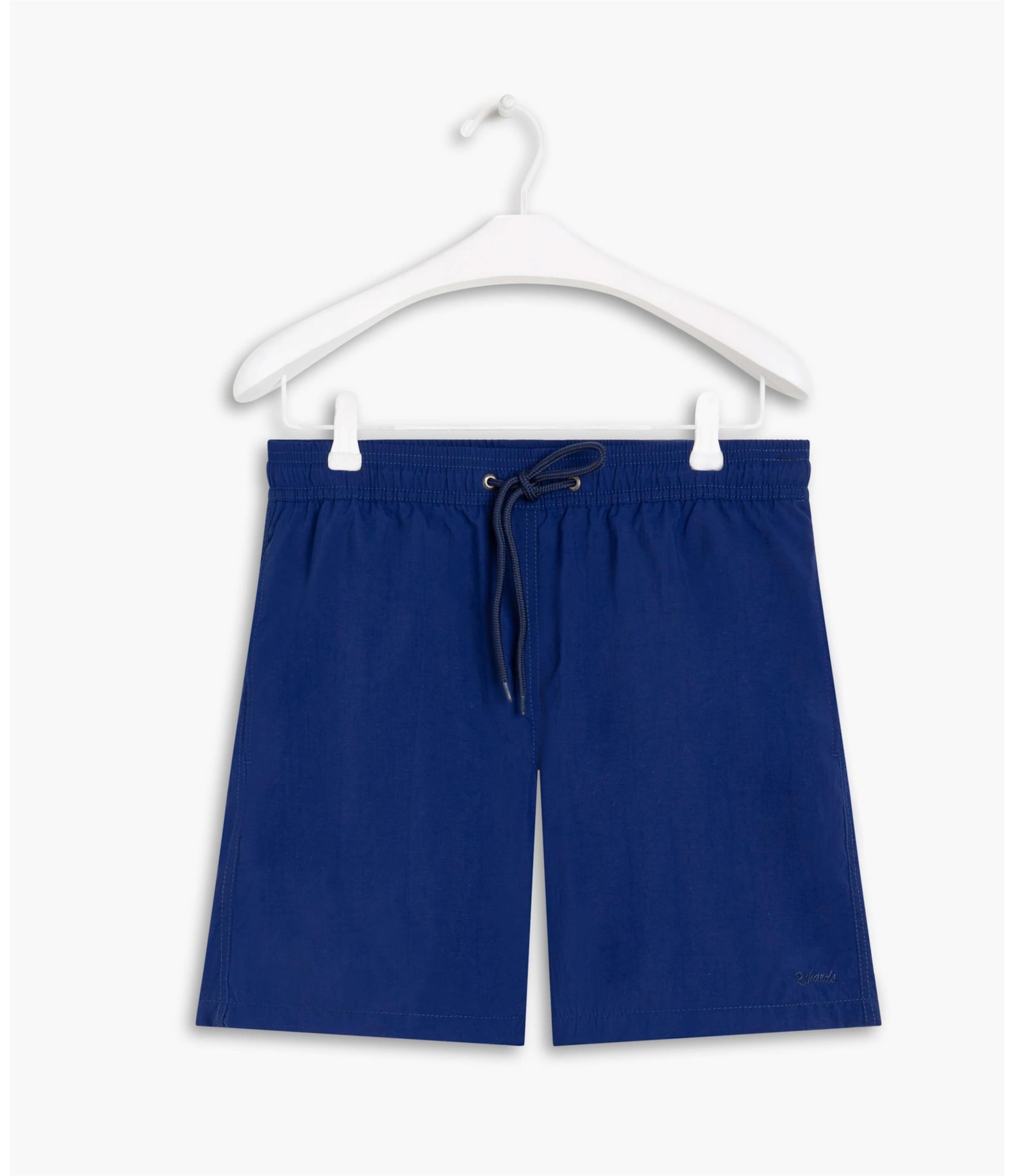 Short Praia Liso Azul Bic