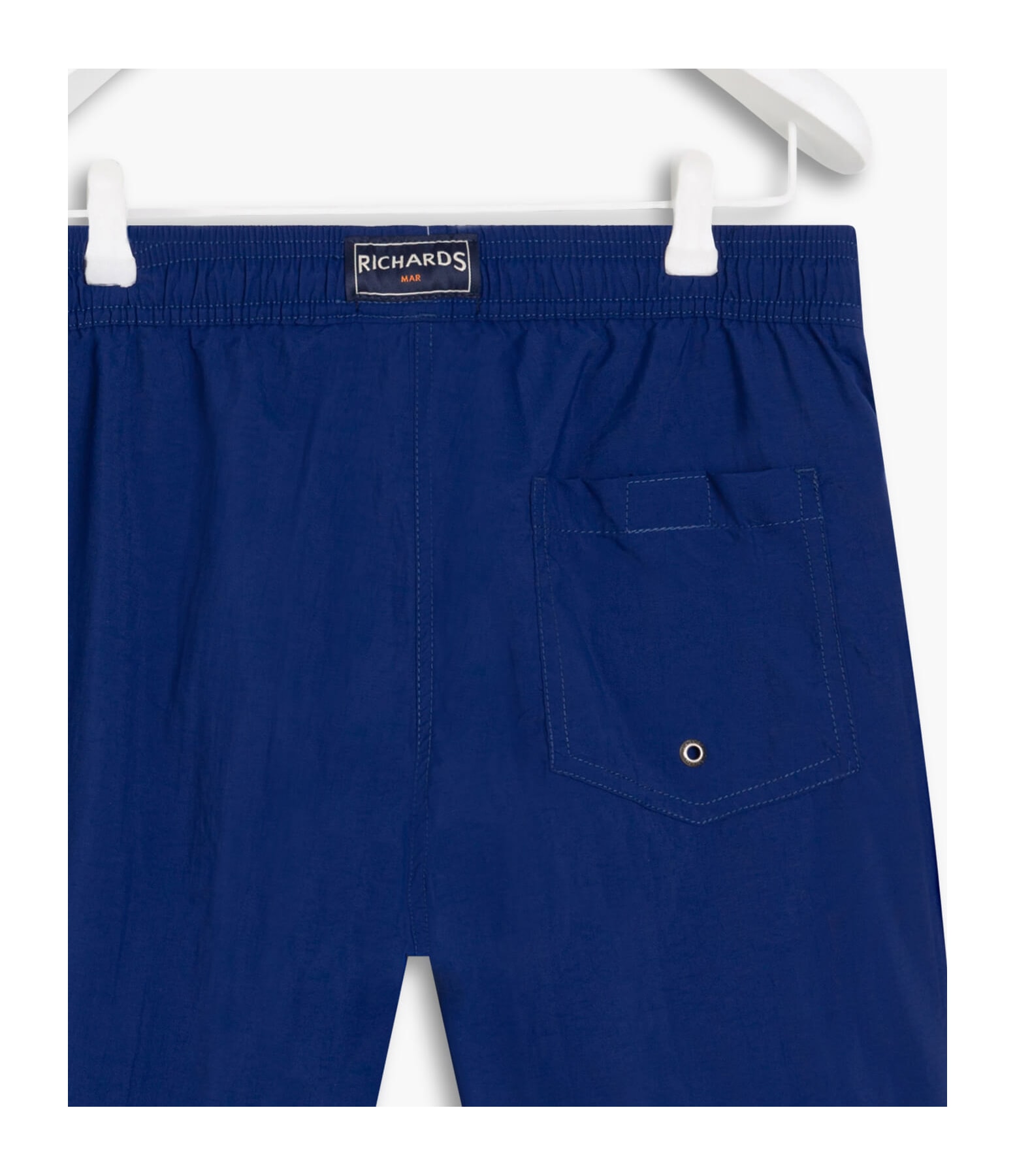 Short Praia Liso Azul Bic