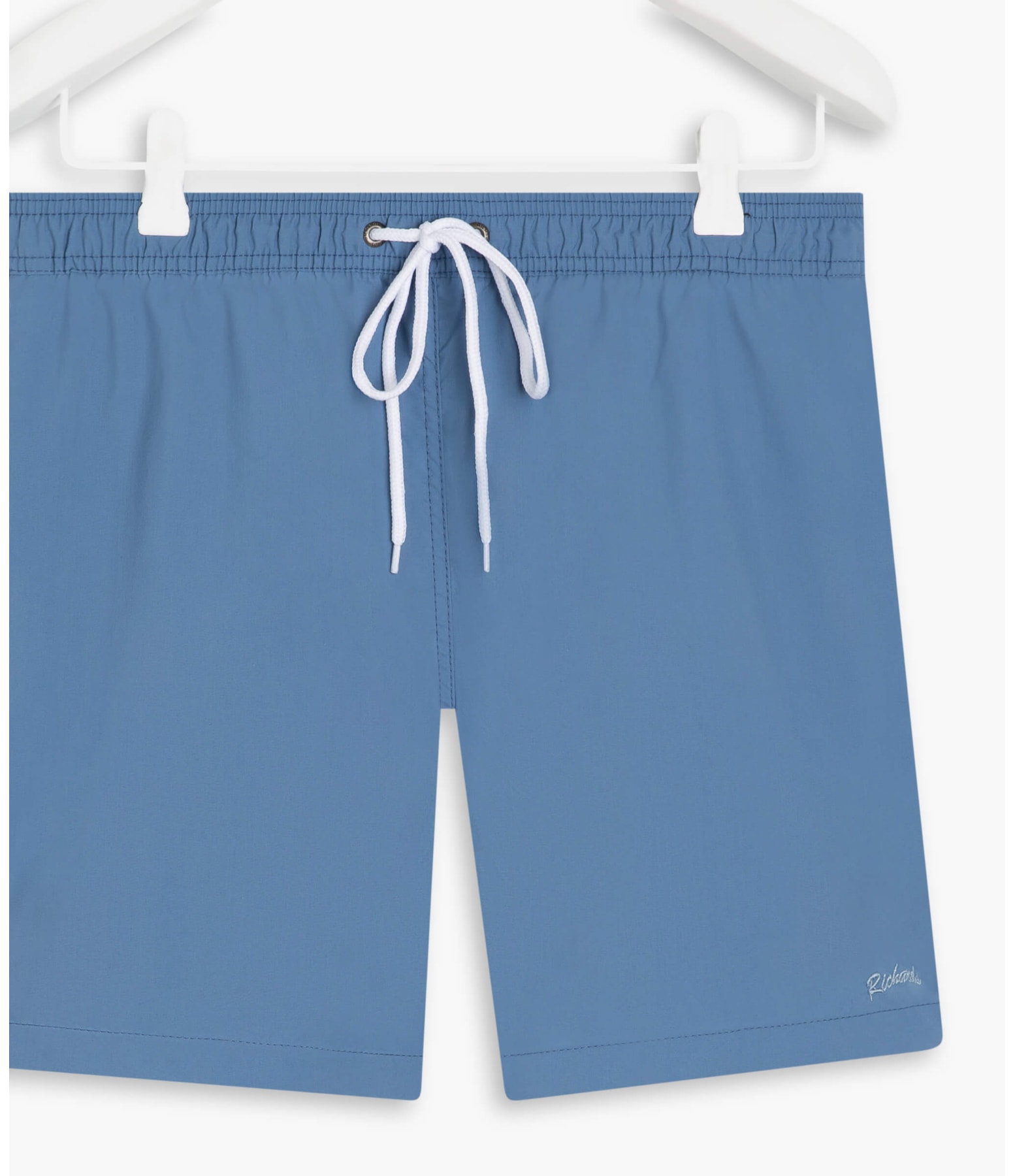 Short Praia Liso Azul Claro