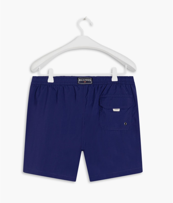 Short Praia Liso Biarritz Azul Bic