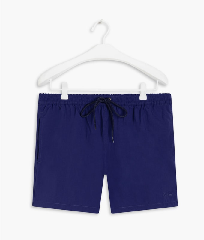 Short Praia Liso Biarritz Azul Bic
