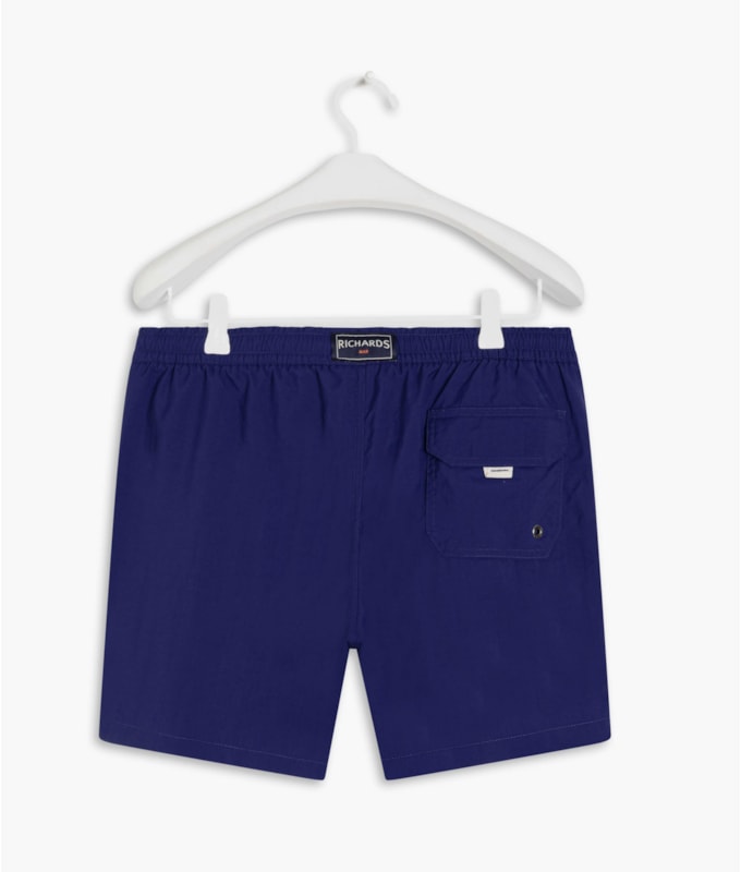 Short Praia Liso Biarritz Azul Bic